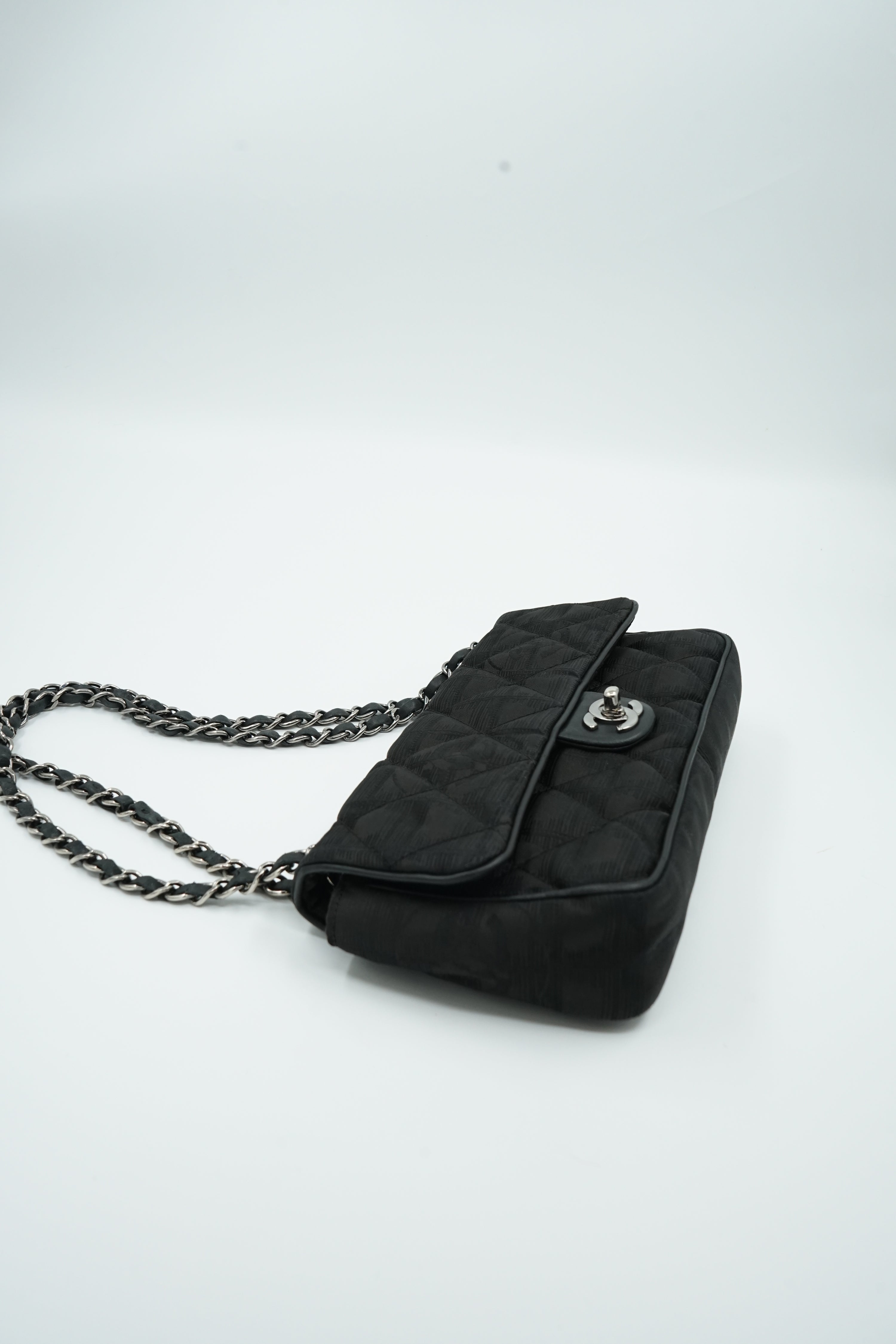 Chanel Travel Line Nylon Flap Bag