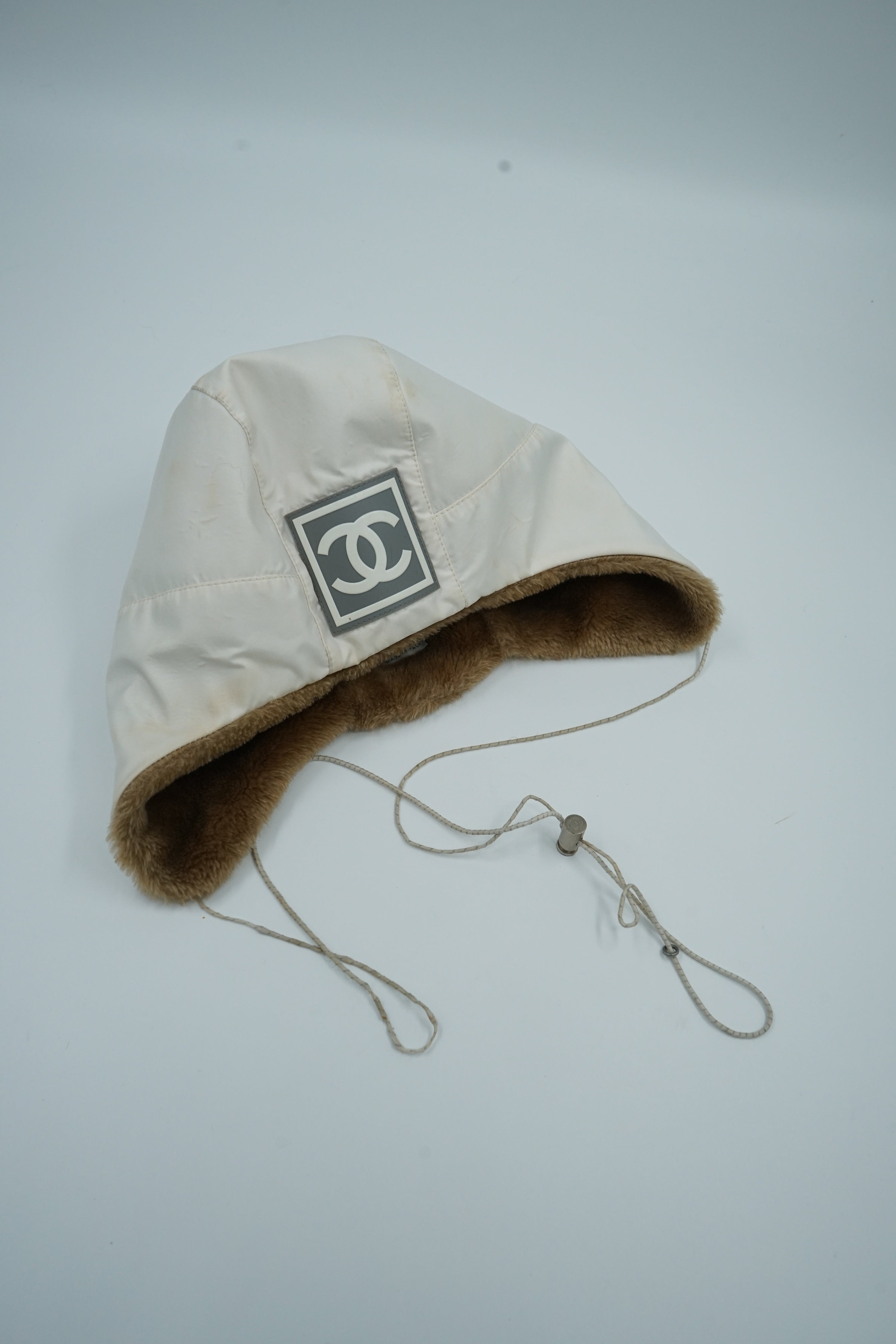 Chanel FW2001 Ski Logo Chapka Hat