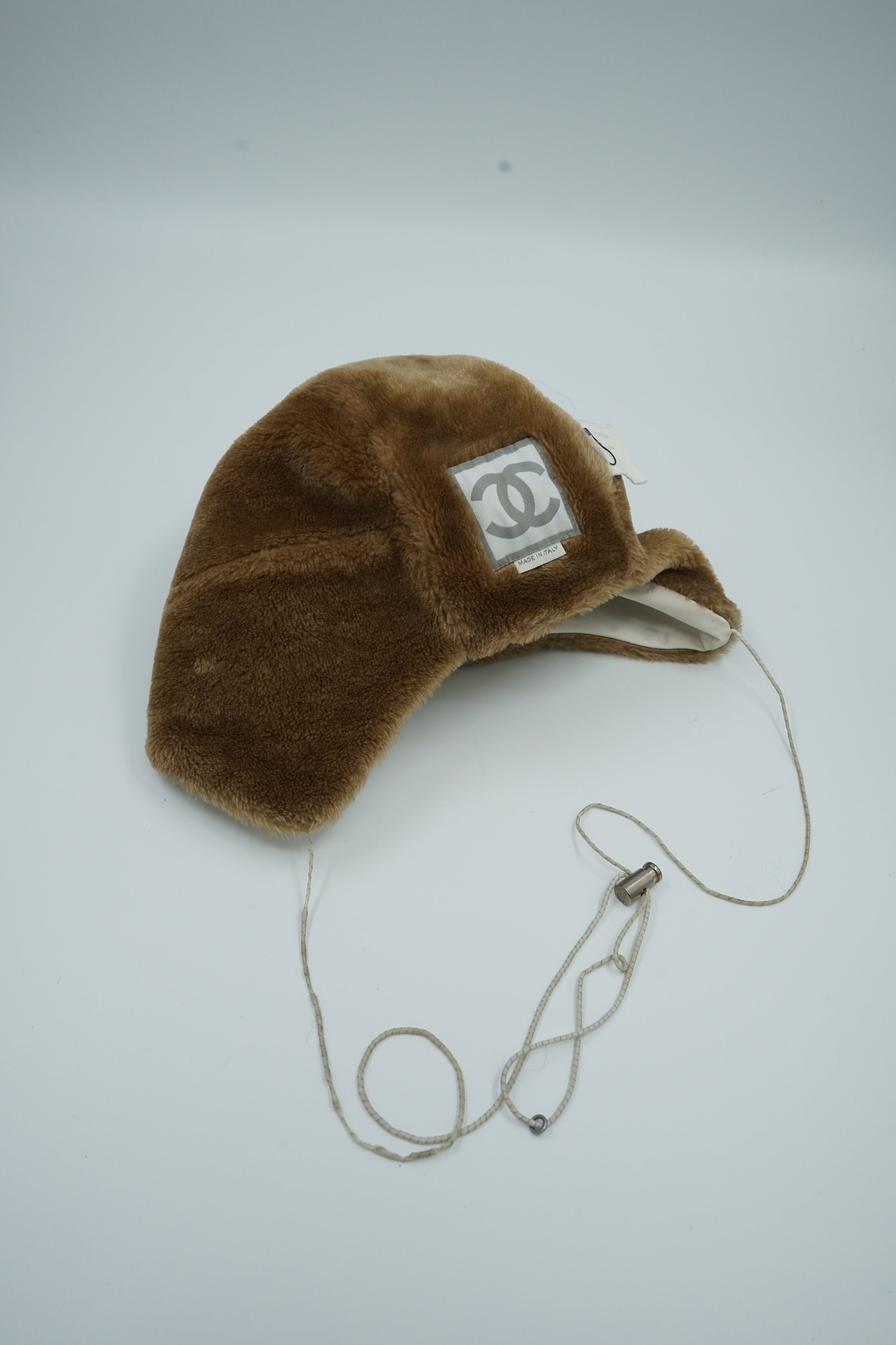 Chanel FW2001 Ski Logo Chapka Hat