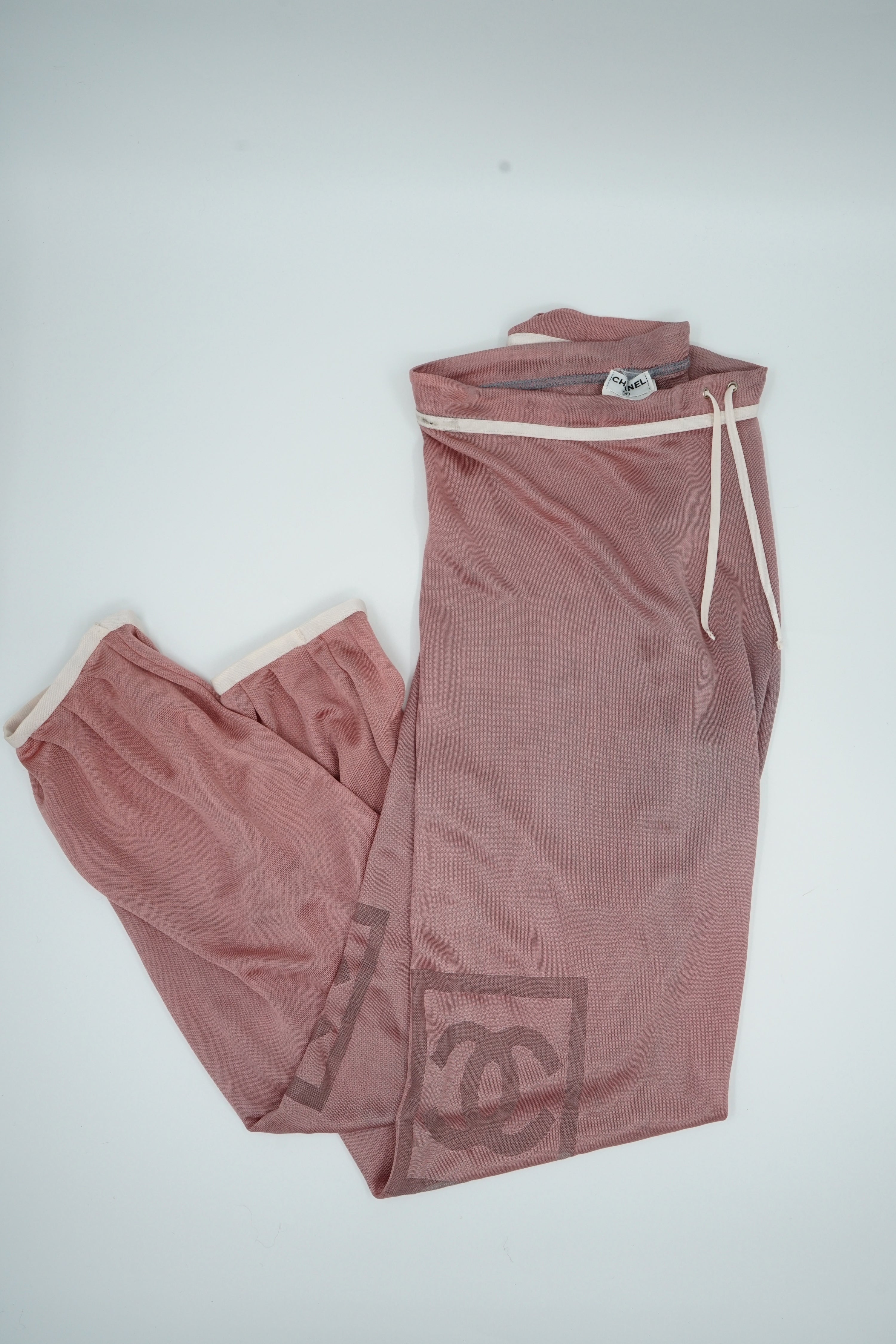 Chanel Sport 2007 Tracksuit Pants Pink