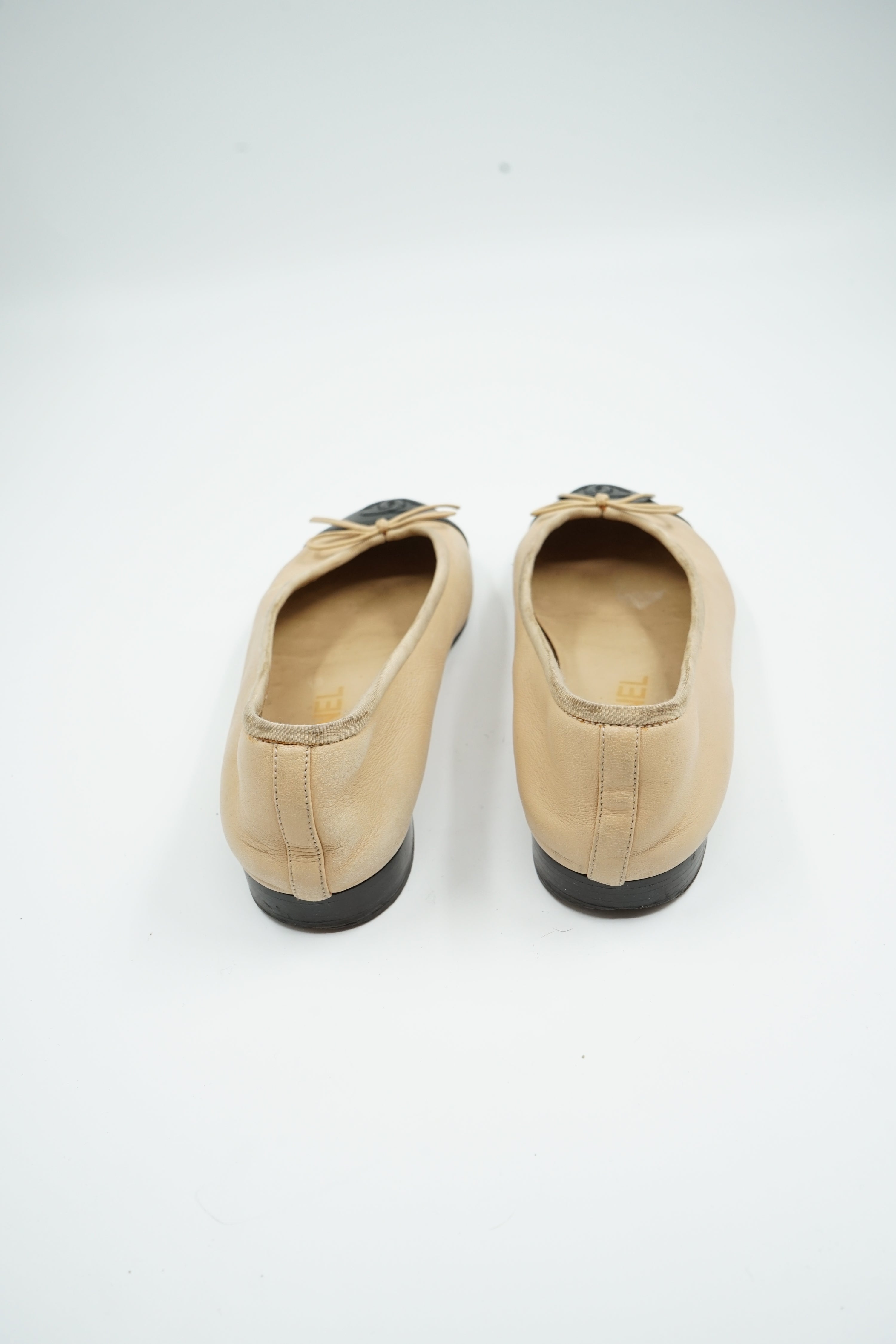 Chanel Ballet Flats Beige