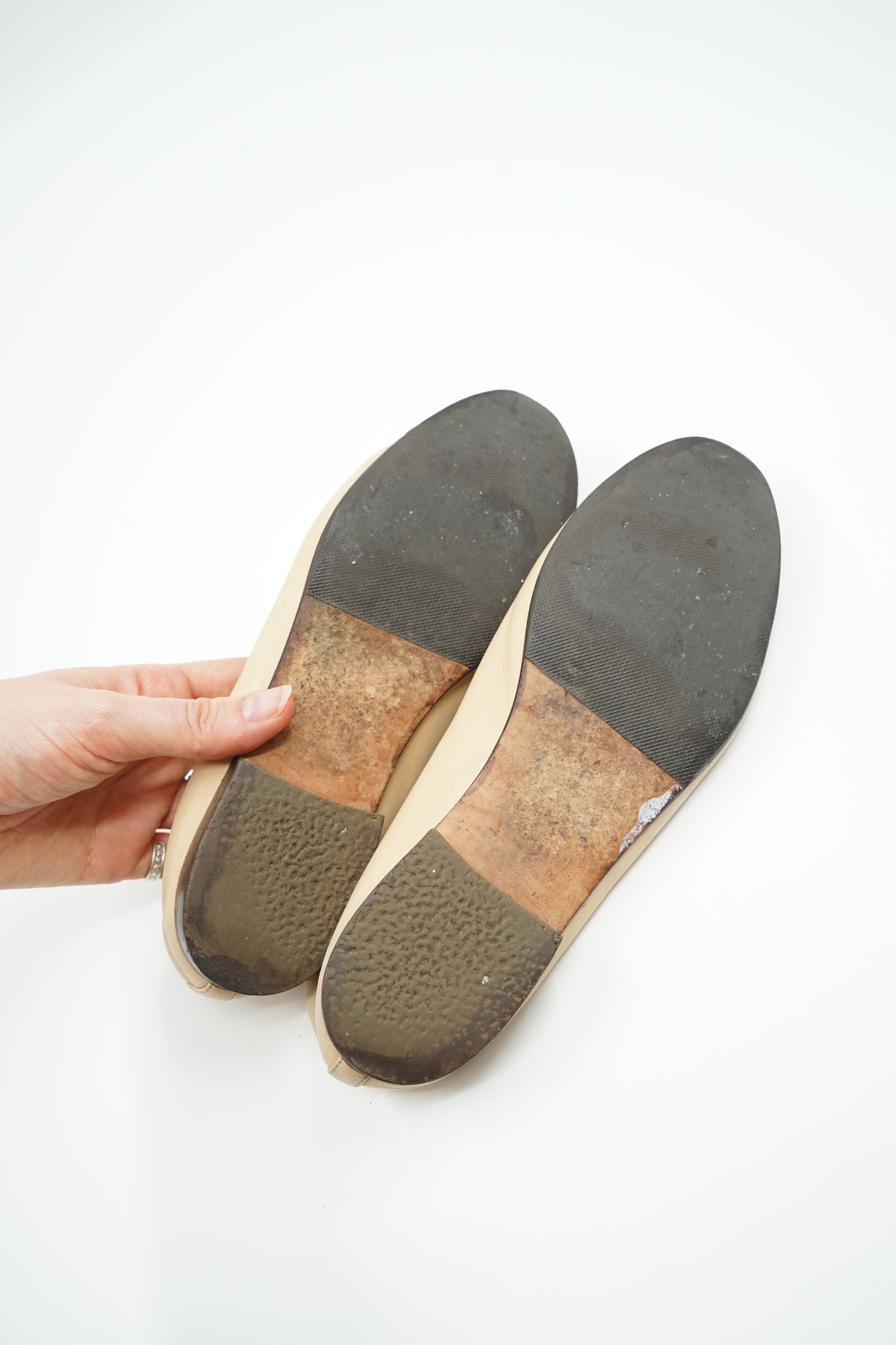 Chanel Ballet Flats Beige