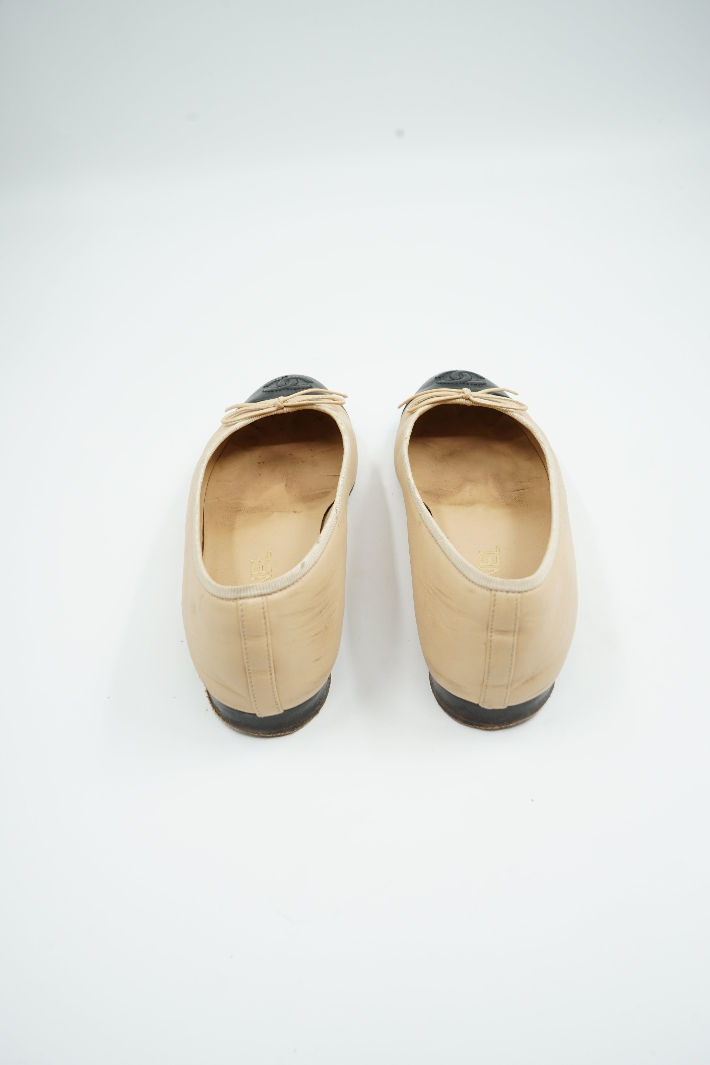 Chanel Ballet Flats Beige