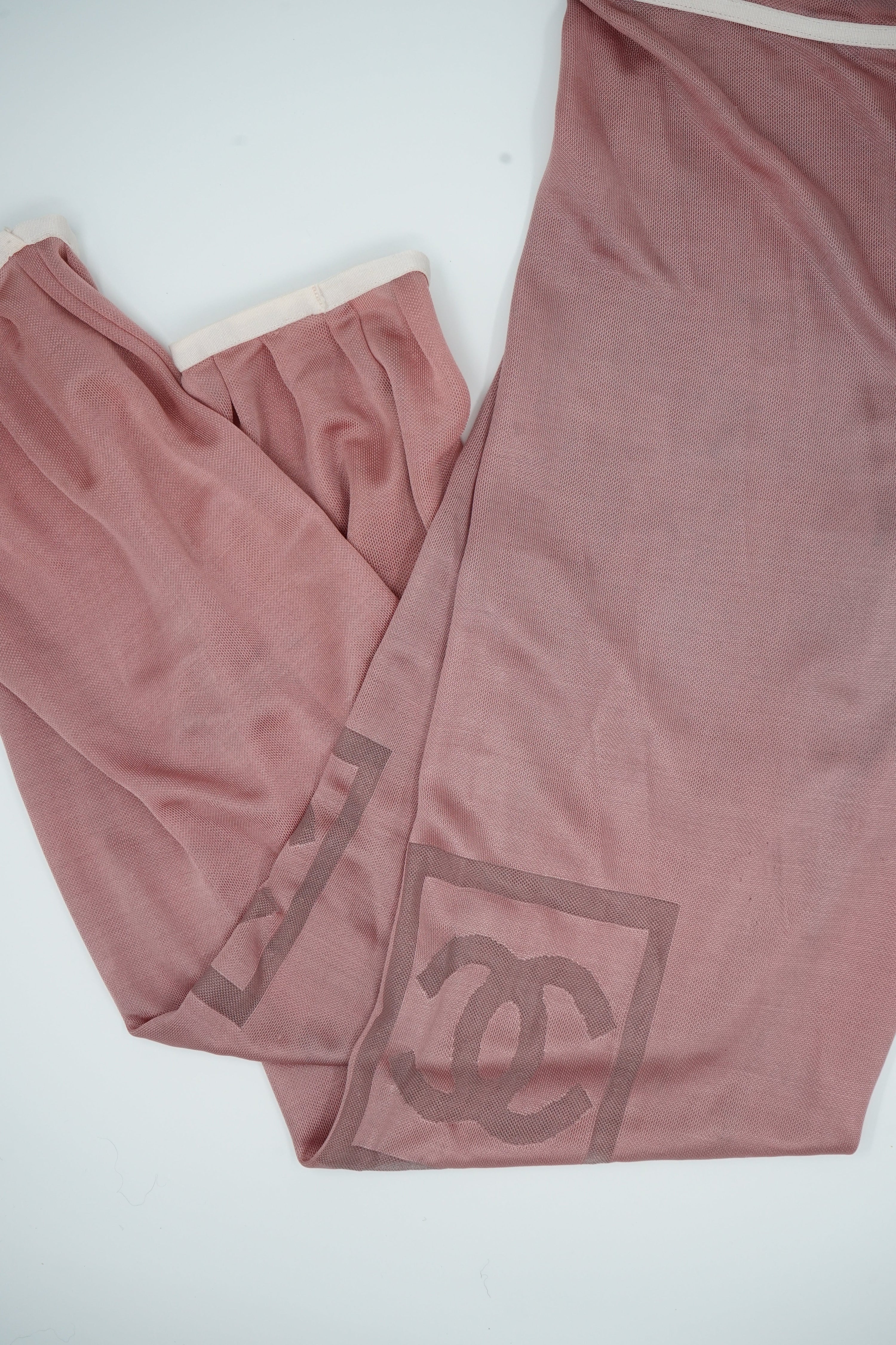 Chanel Sport 2007 Tracksuit Pants Pink