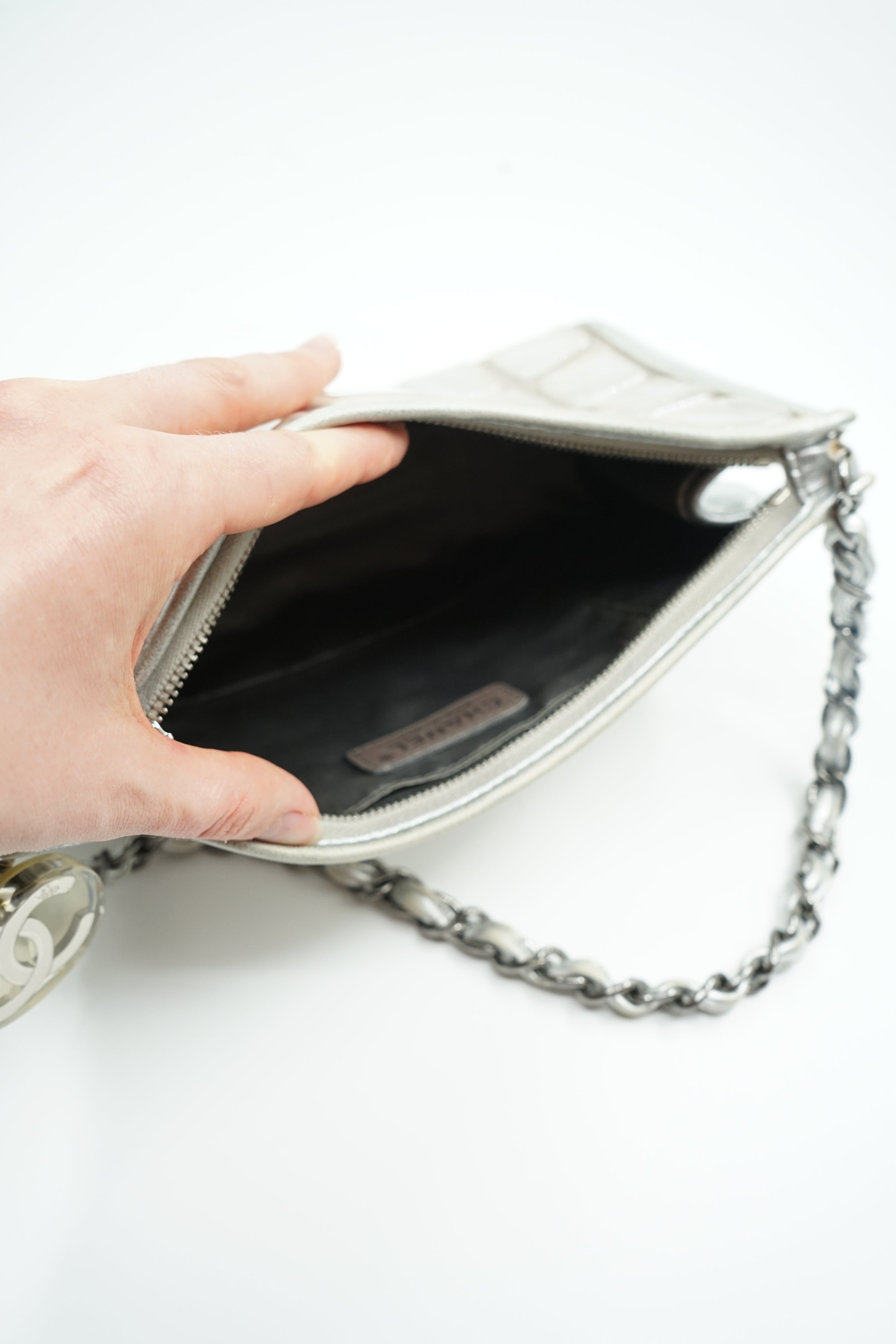 Chanel Icecube Pochette Bag