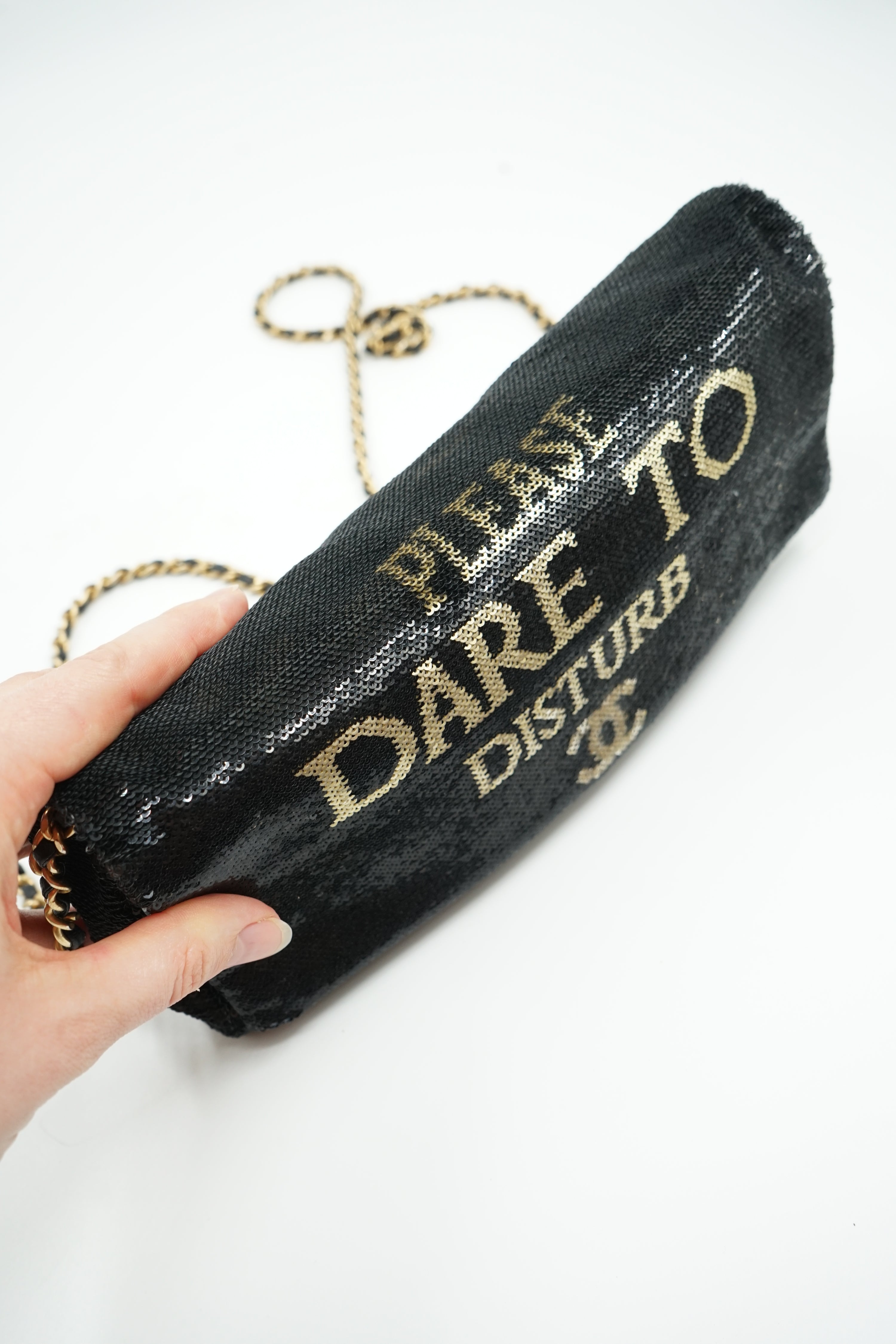 Chanel Dare To Disturb Sequin Flap Bag