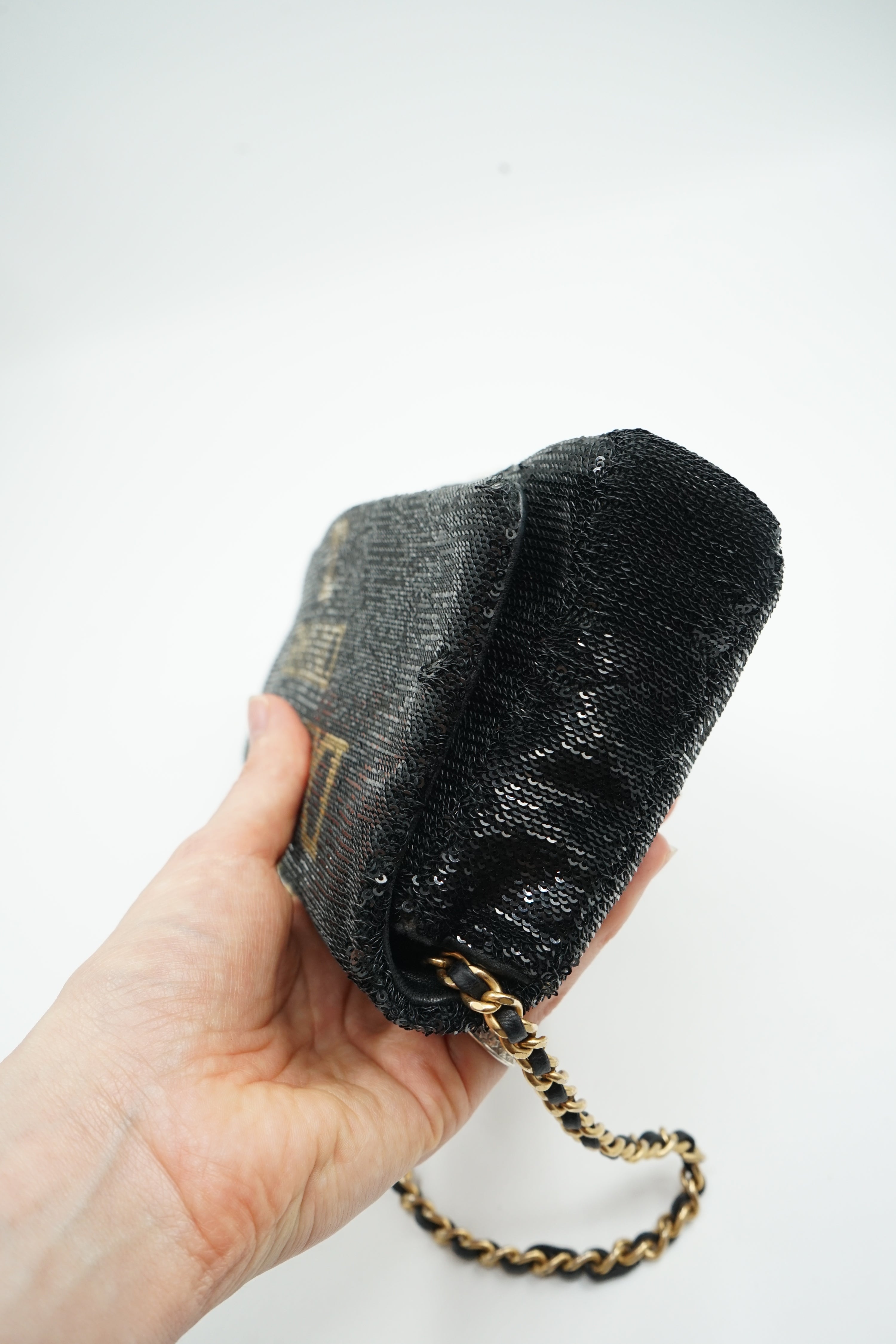 Chanel Dare To Disturb Sequin Flap Bag