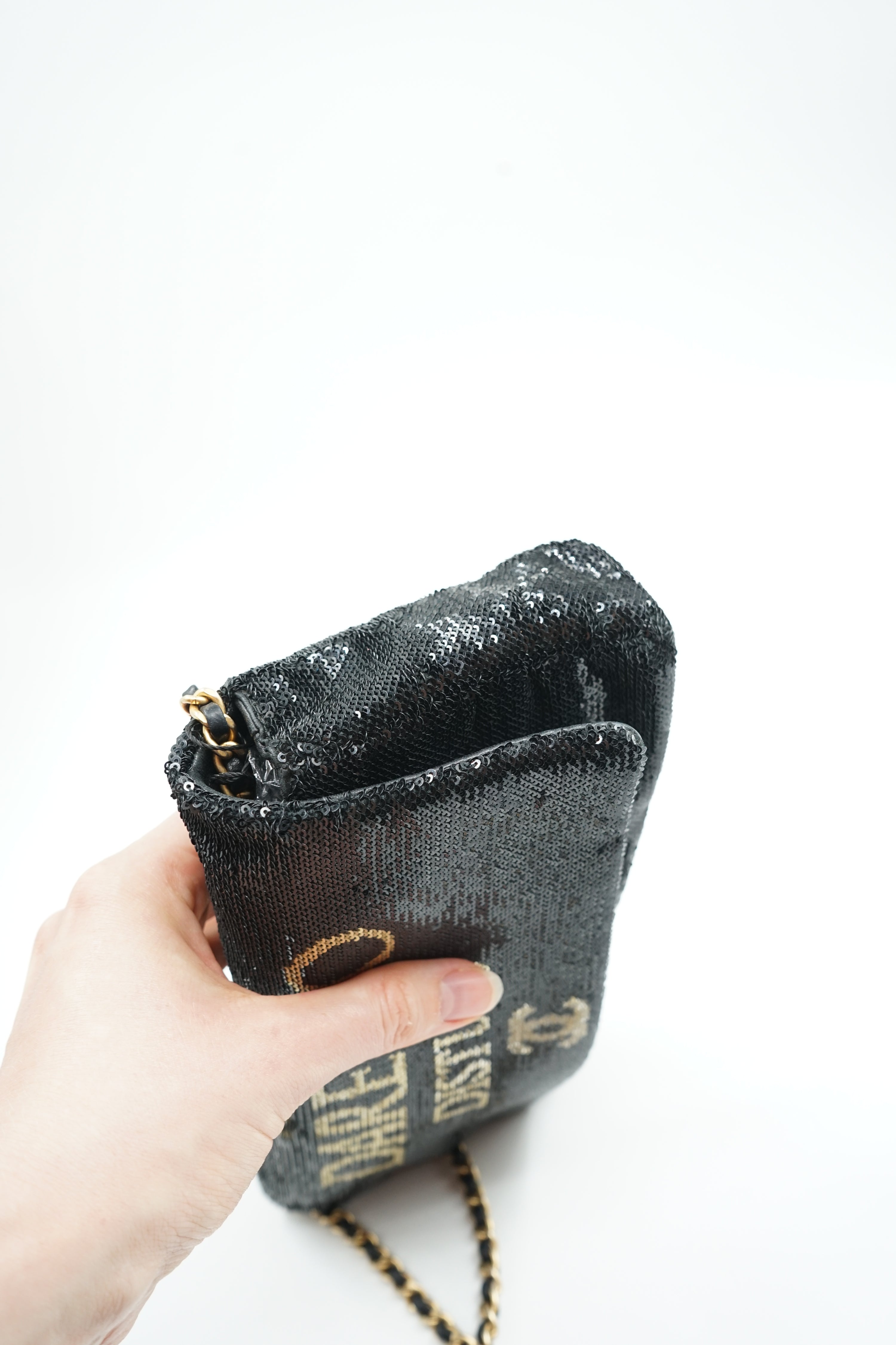 Chanel Dare To Disturb Sequin Flap Bag