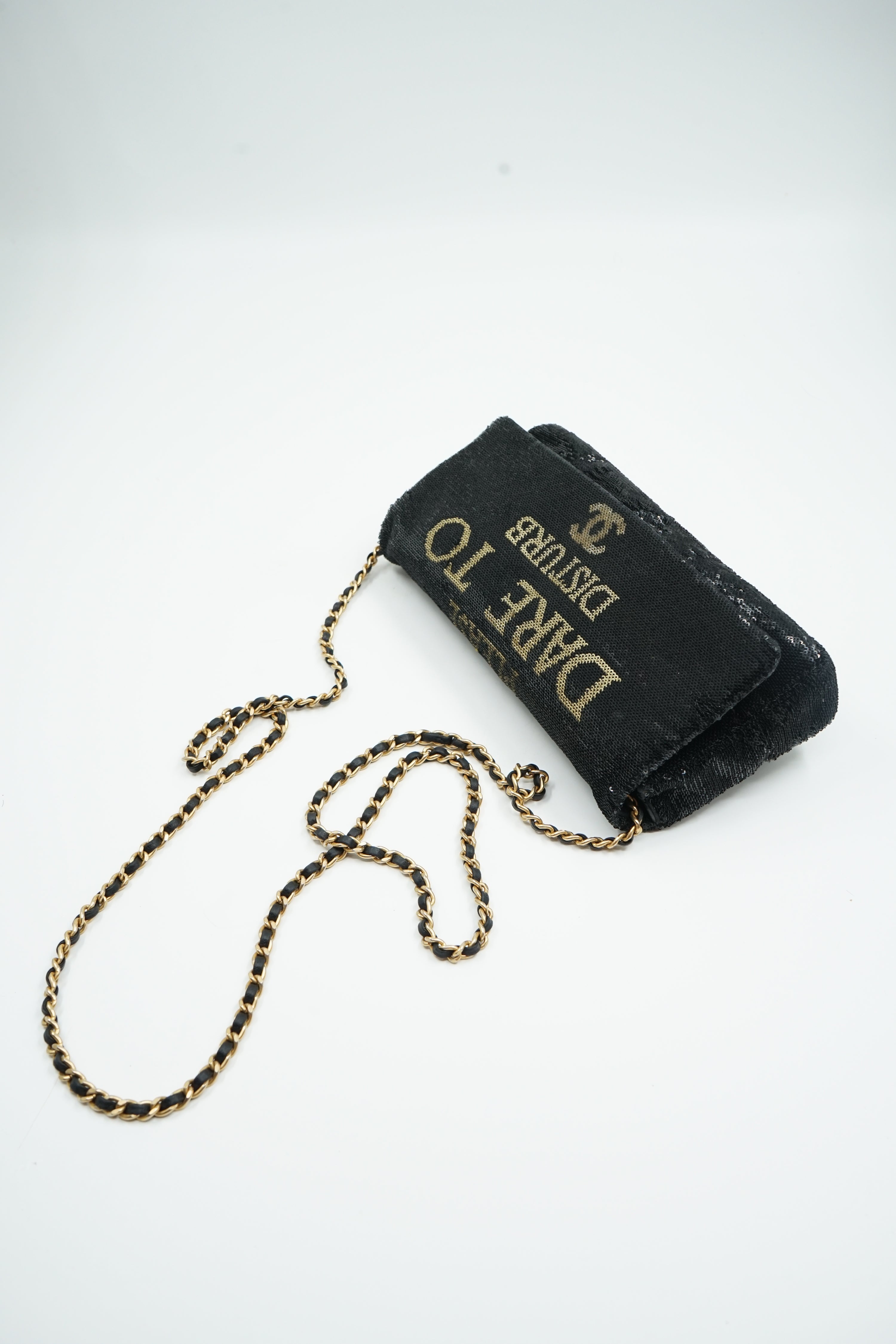 Chanel Dare To Disturb Sequin Flap Bag