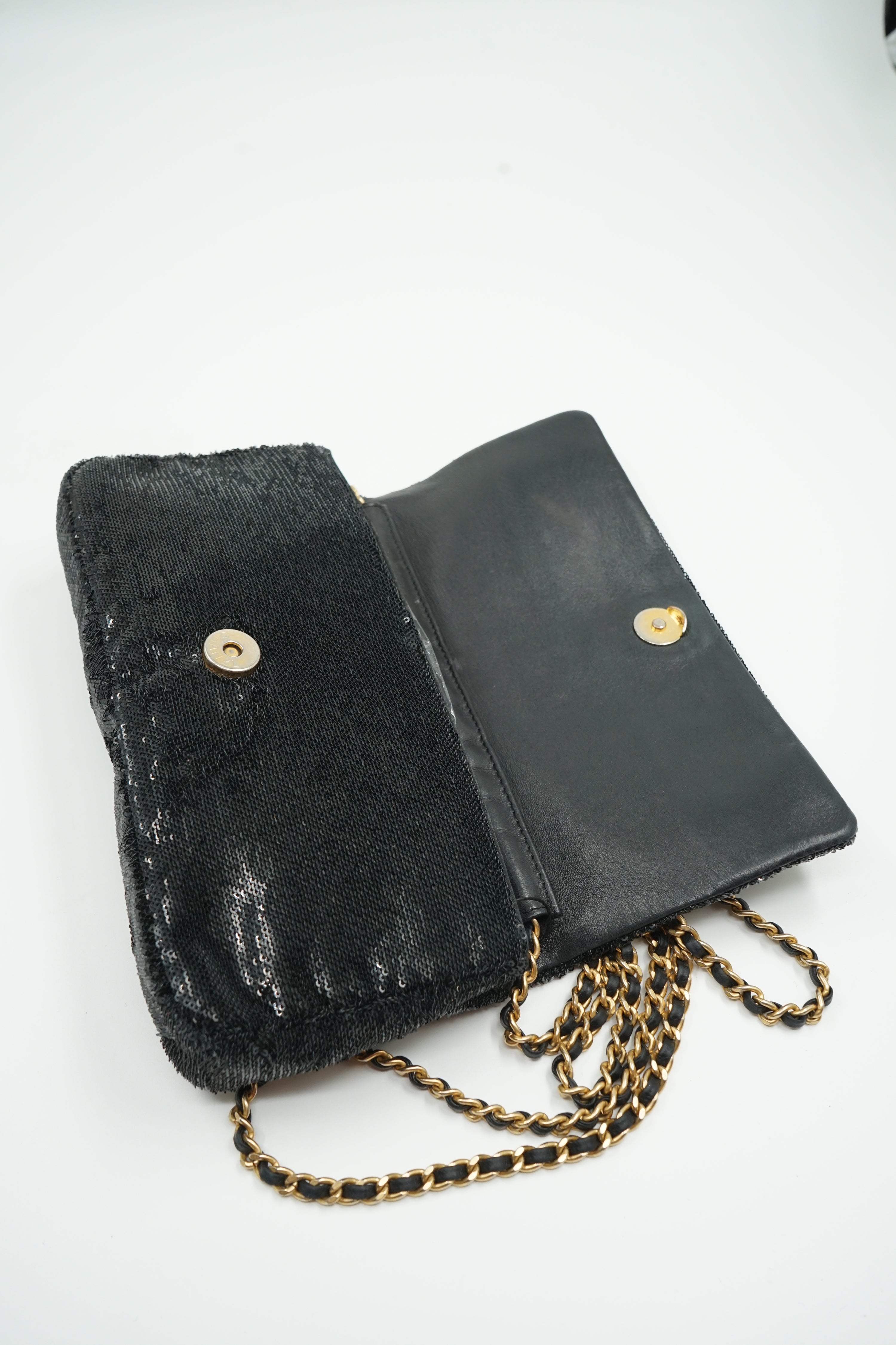 Chanel Dare To Disturb Sequin Flap Bag