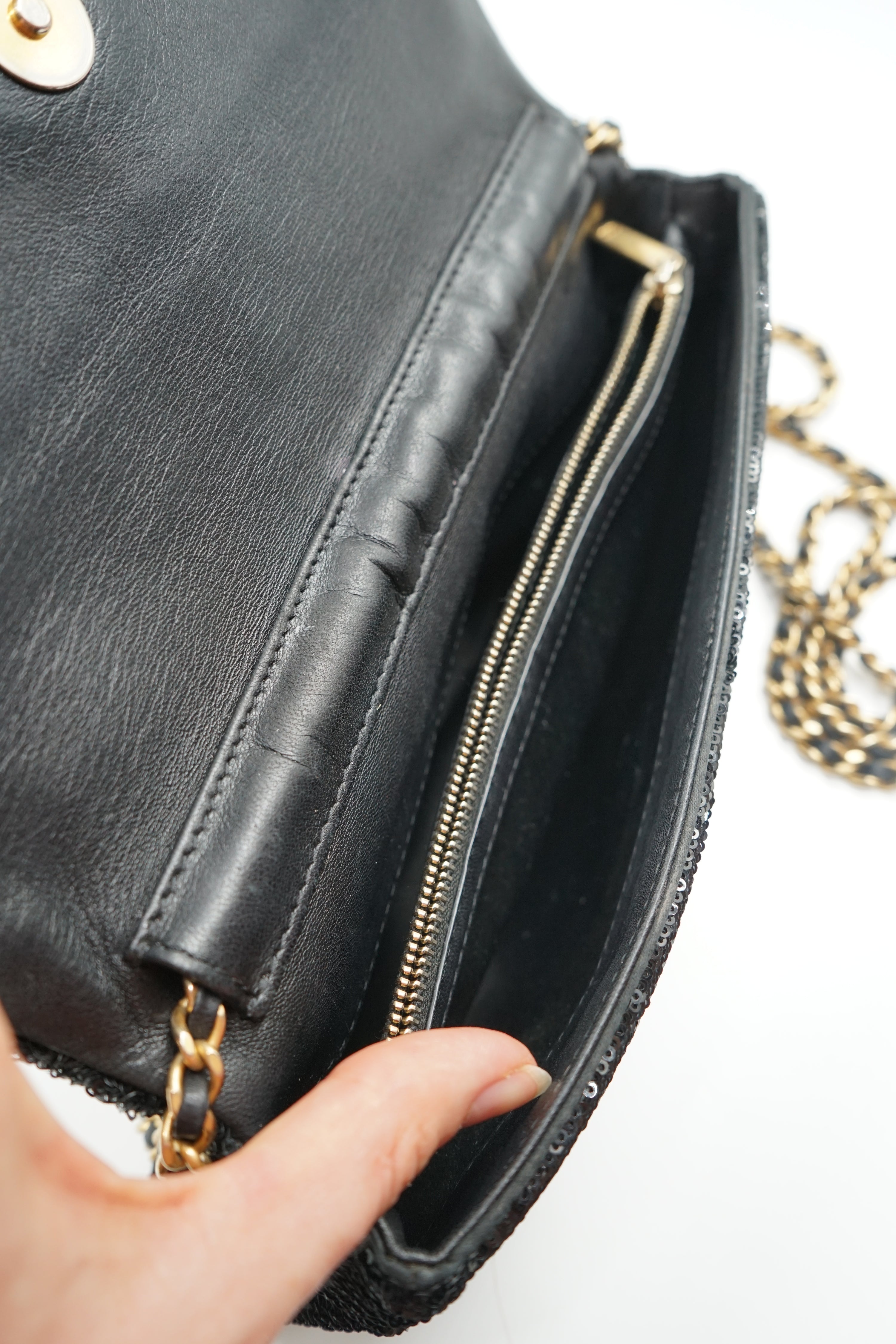 Chanel Dare To Disturb Sequin Flap Bag