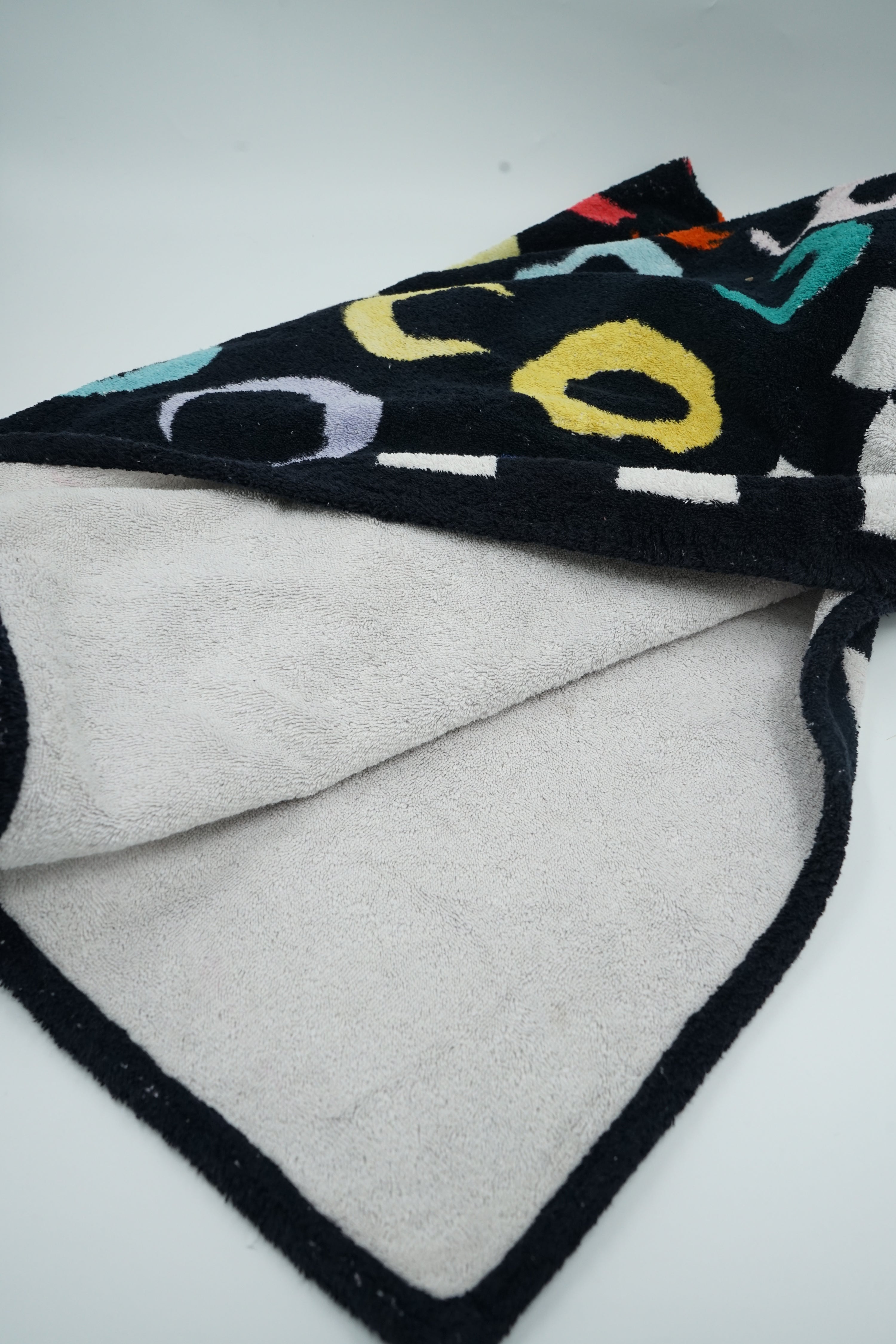 Chanel SS1995 Runway COCO Logo Beach Blanket  Multicolor