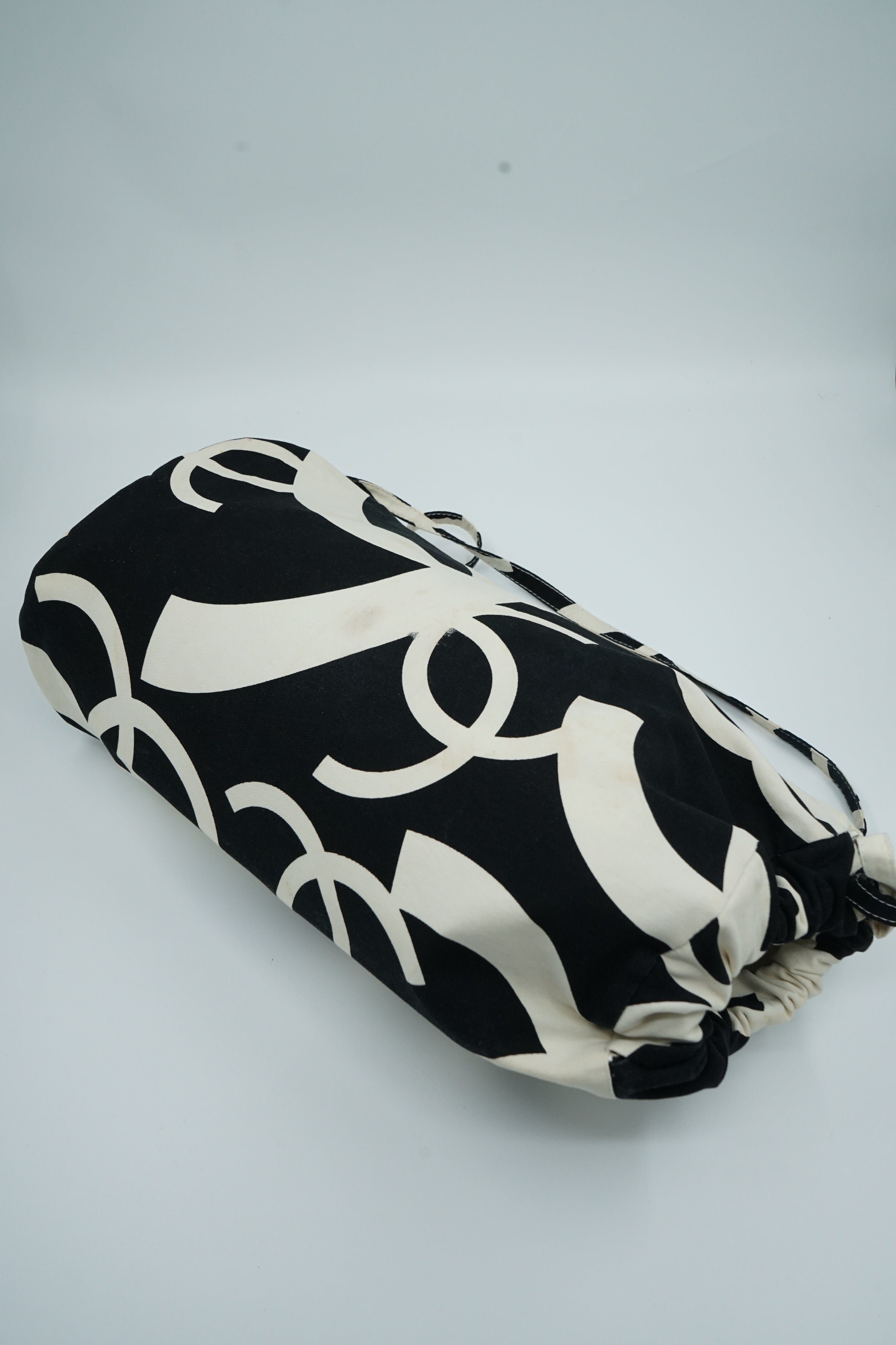 Chanel Drawstring Travel Bag With Matching Beach Blanket