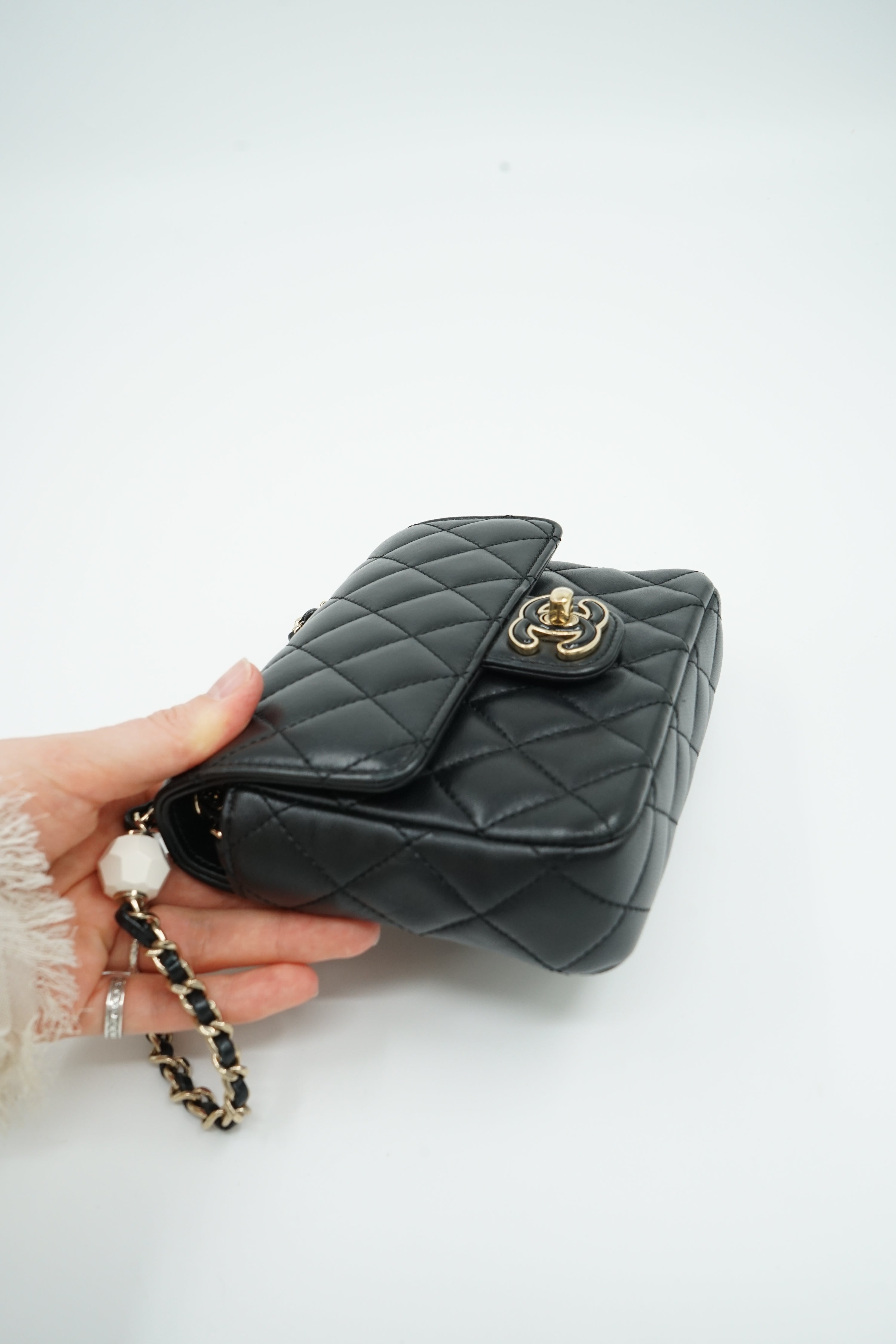 Chanel Mini Flap Bag Black SS23