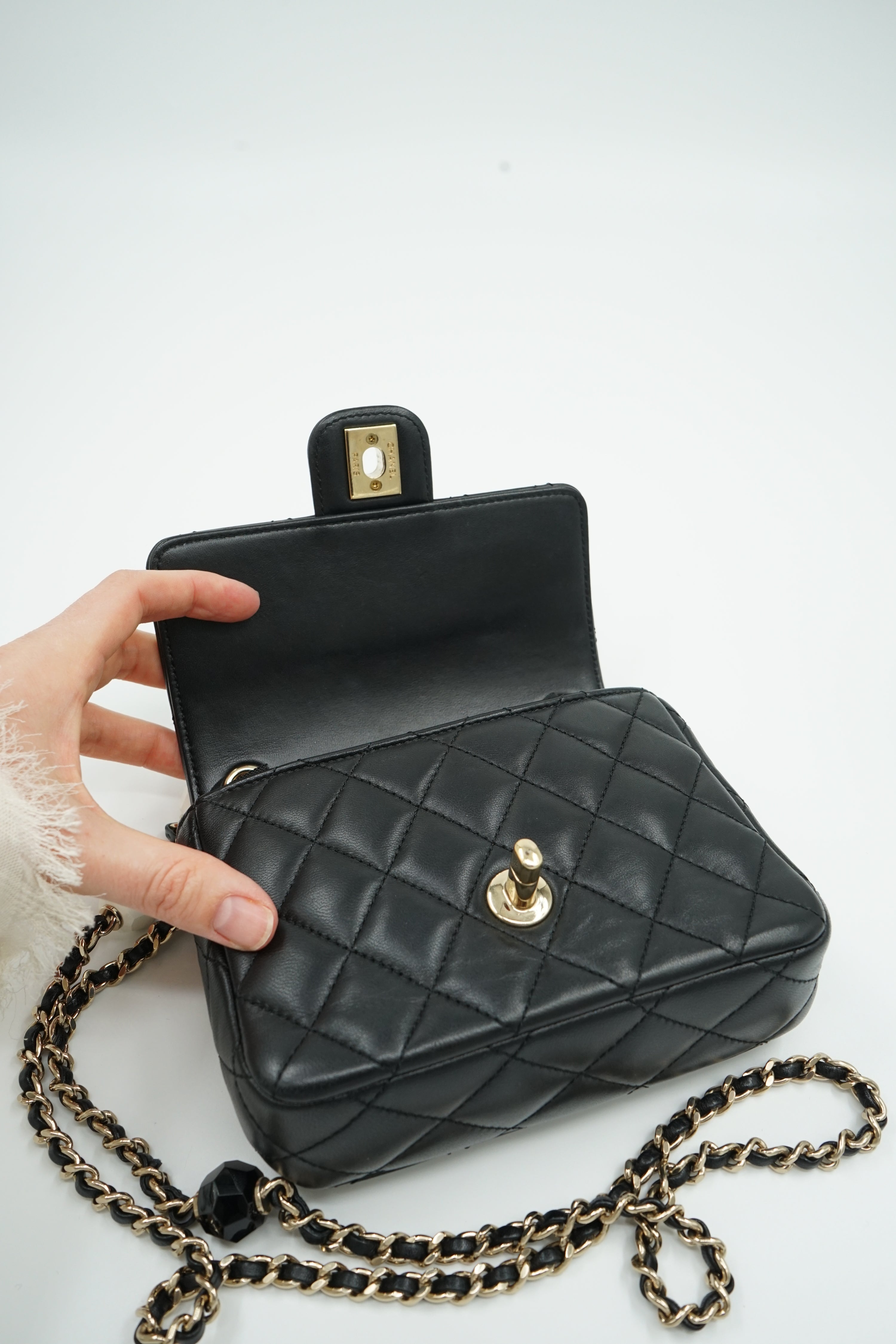 Chanel Mini Flap Bag Black SS23