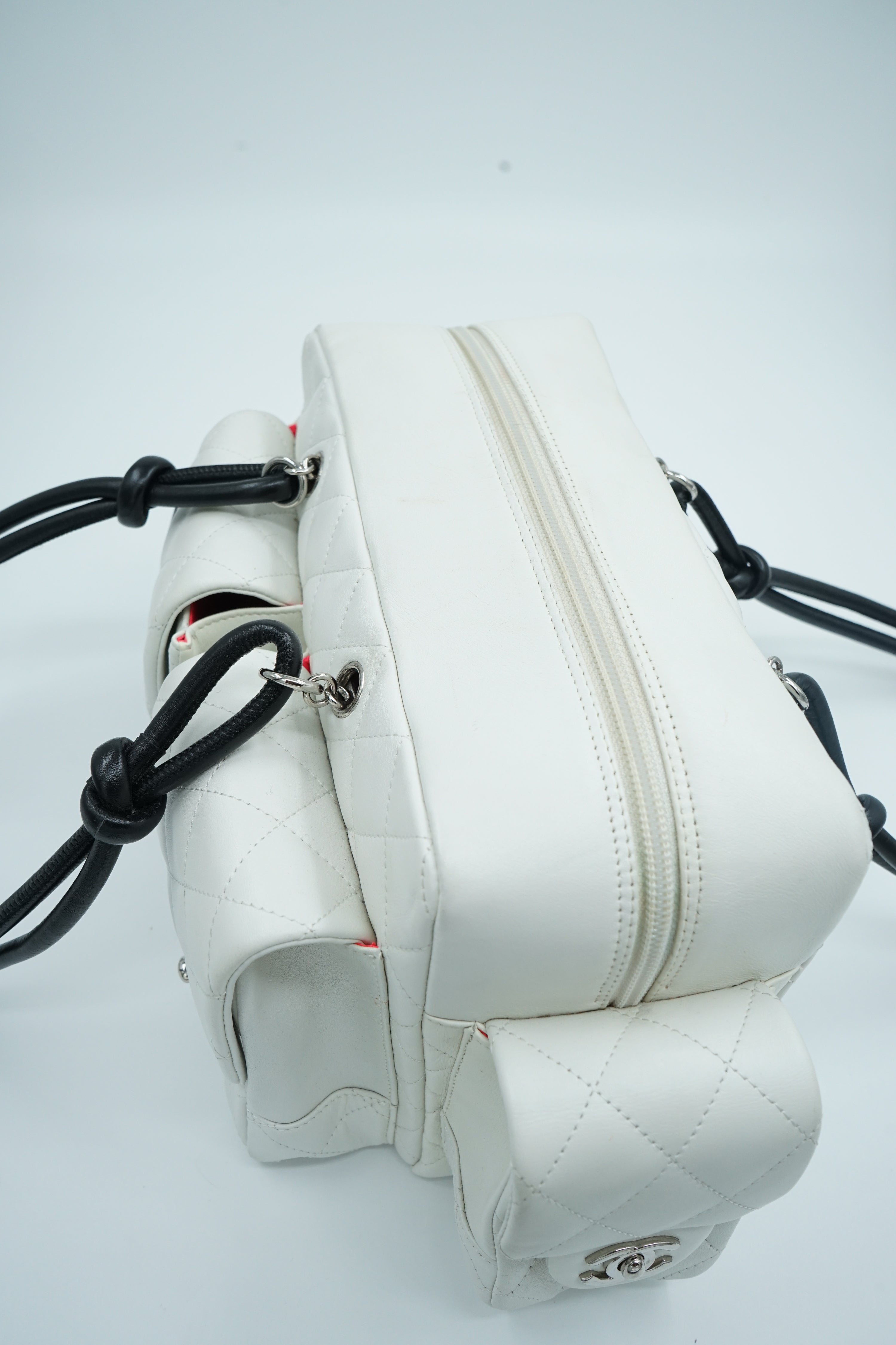 Chanel Cambon Reporter Bag White