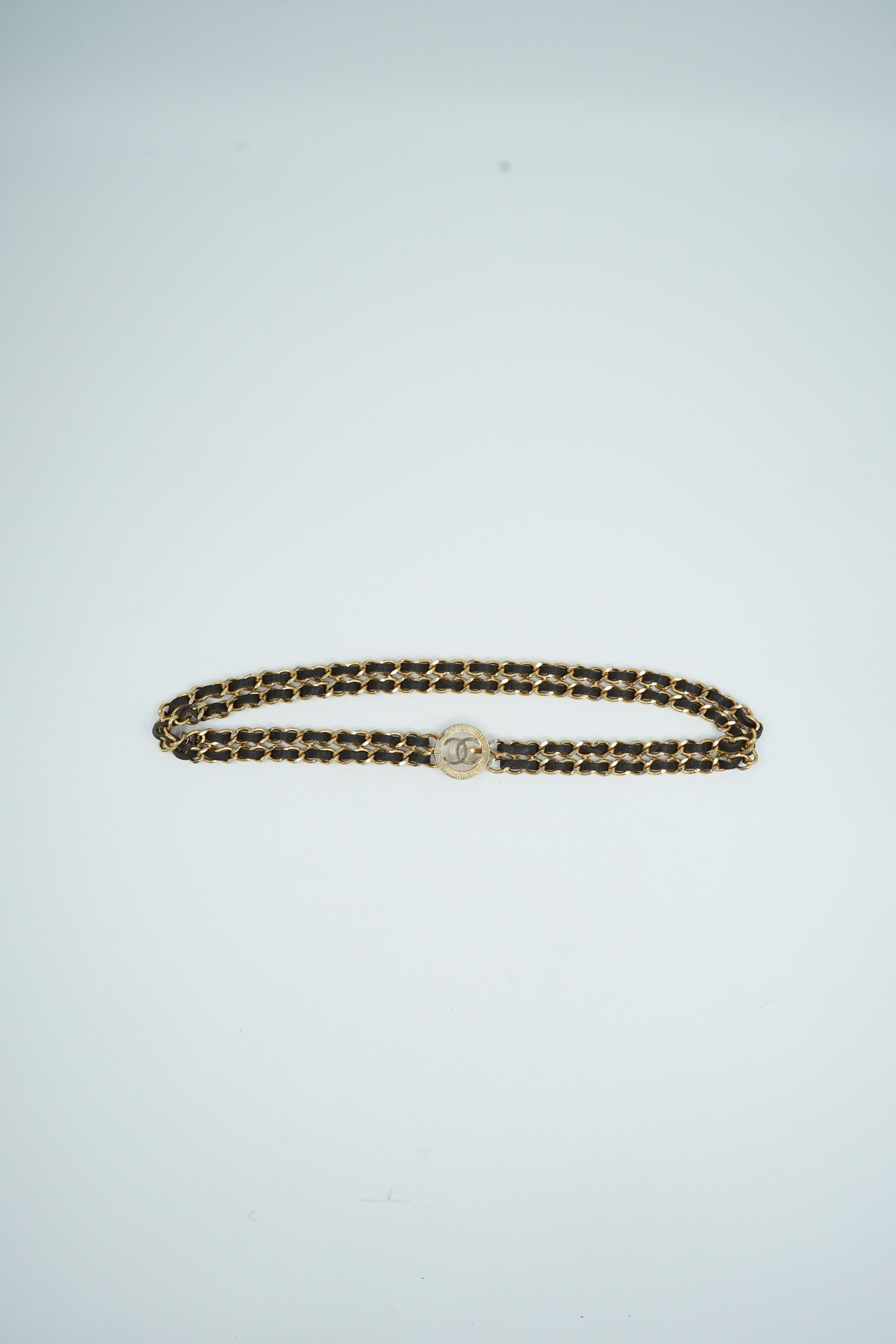 Chanel Gold Chain Link Belt