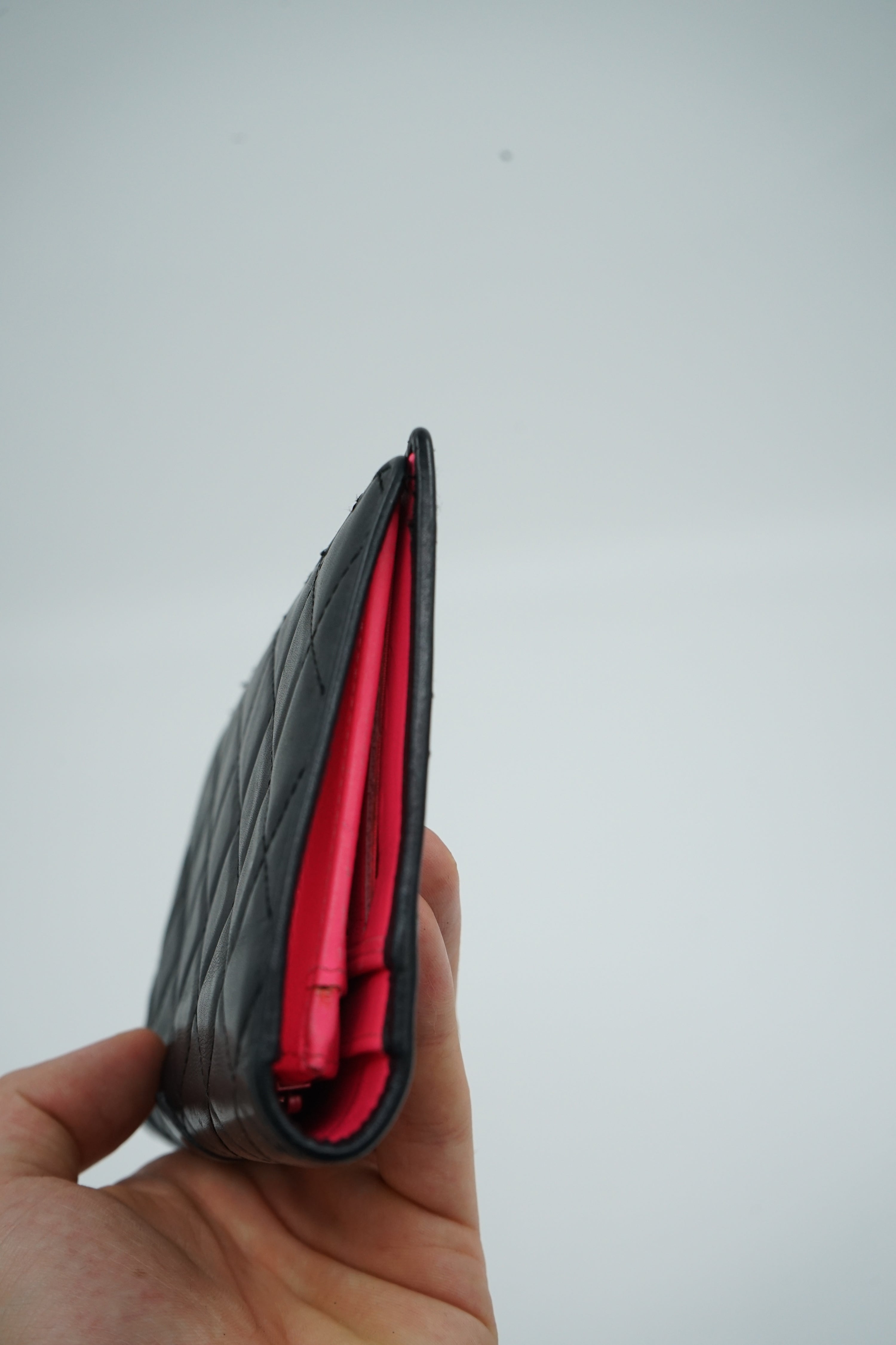 Chanel Cambon Flap Wallet Black