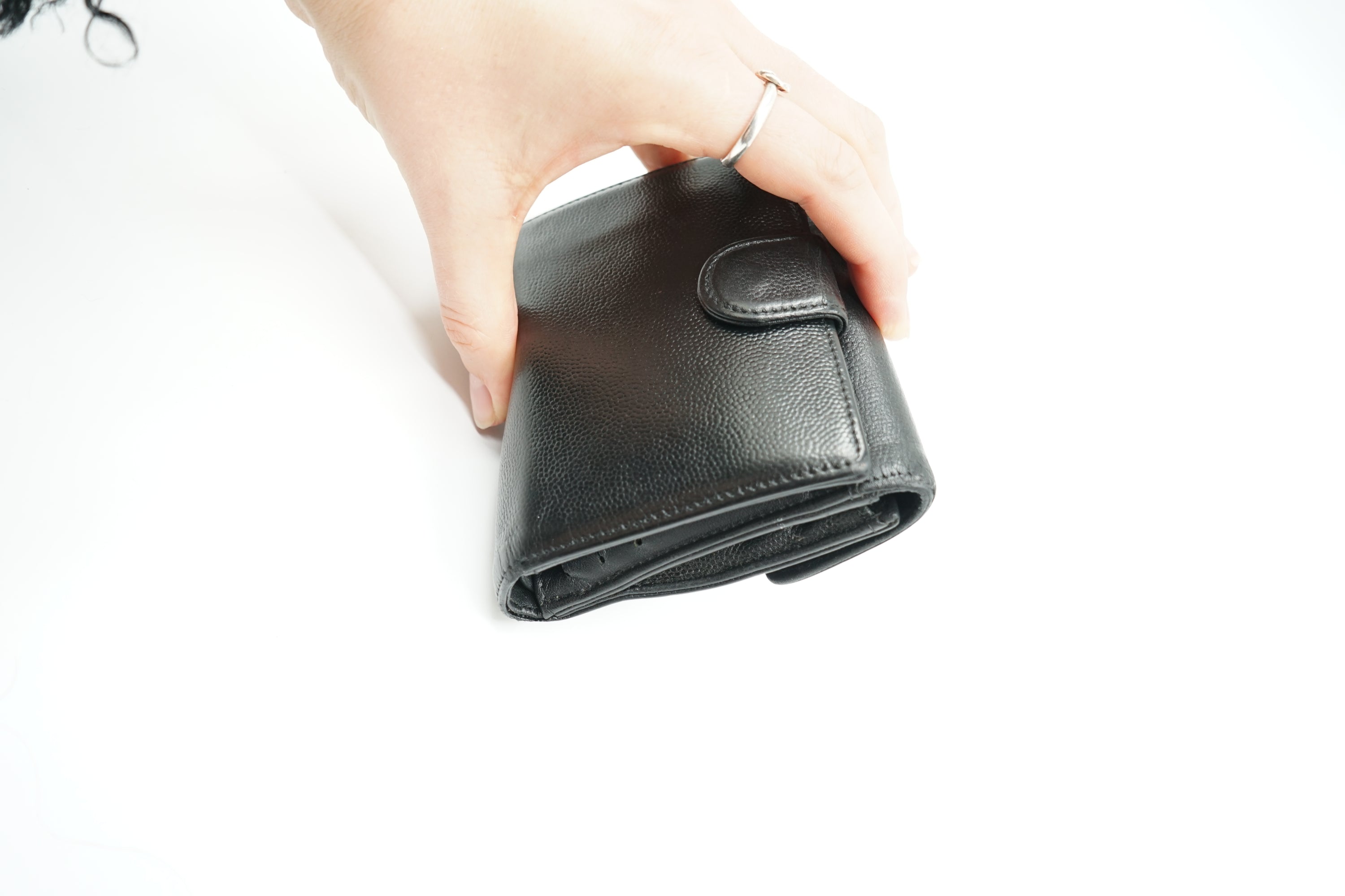 Chanel Caviar Fold Wallet