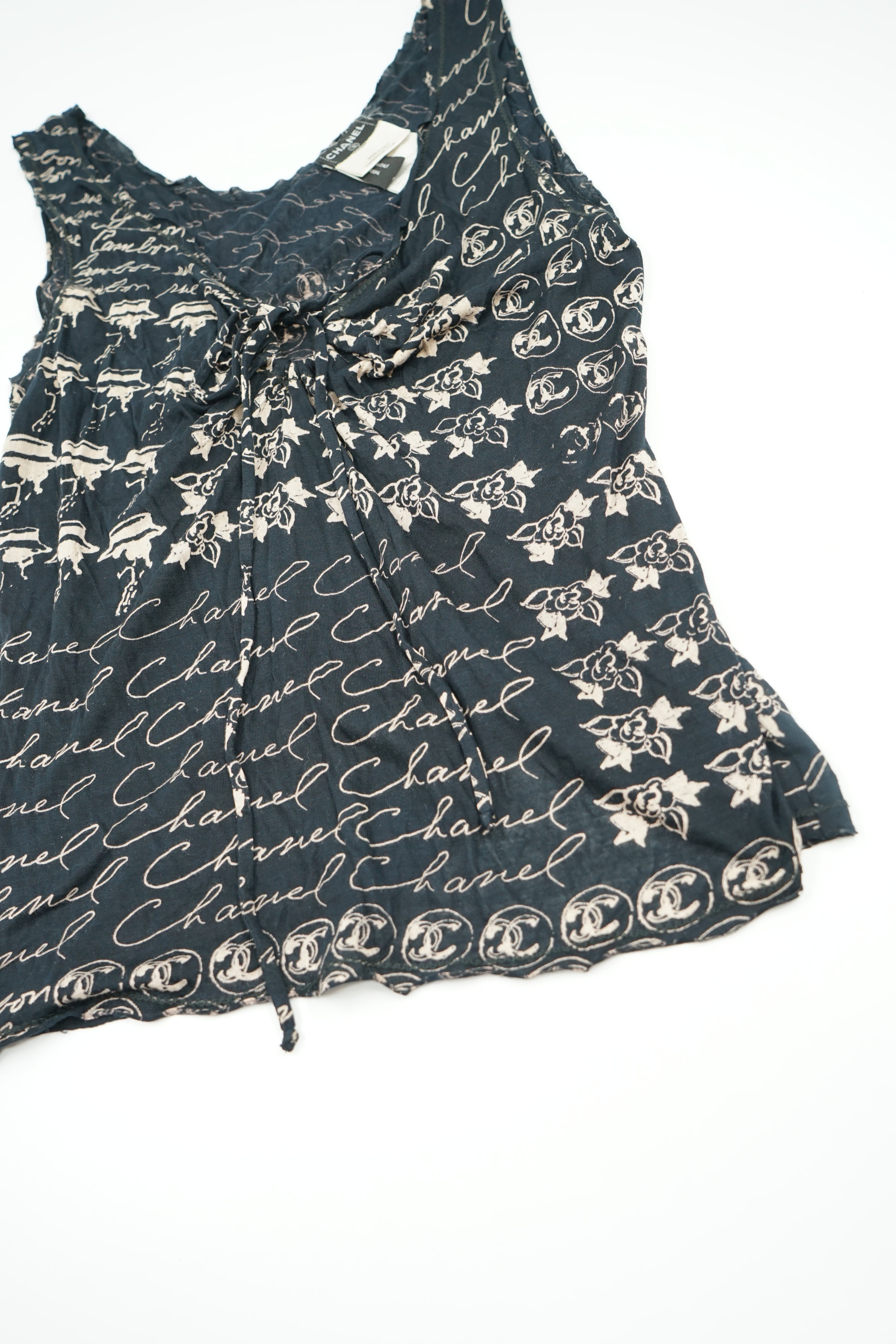 Chanel Printed Camisole Top 2006