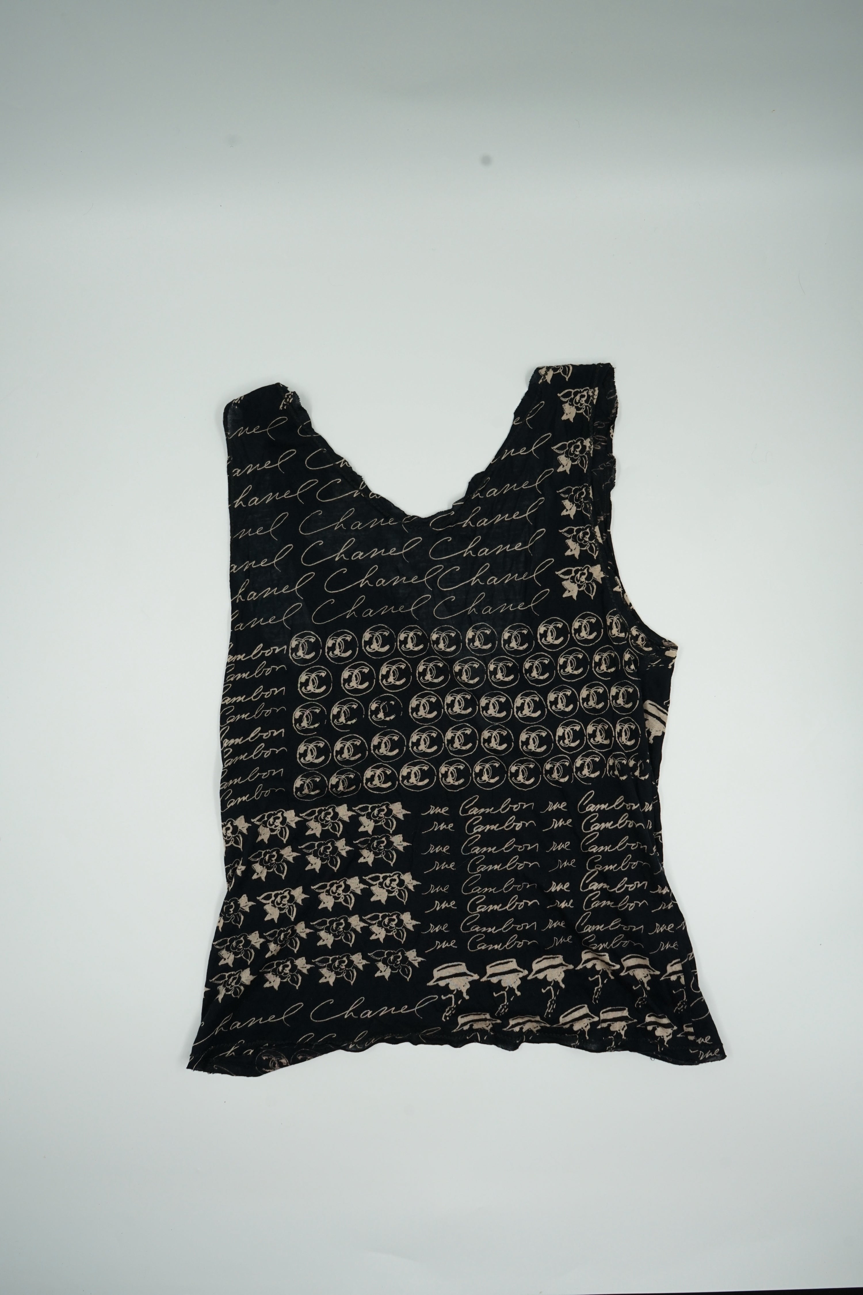Chanel Printed Camisole Top 2006
