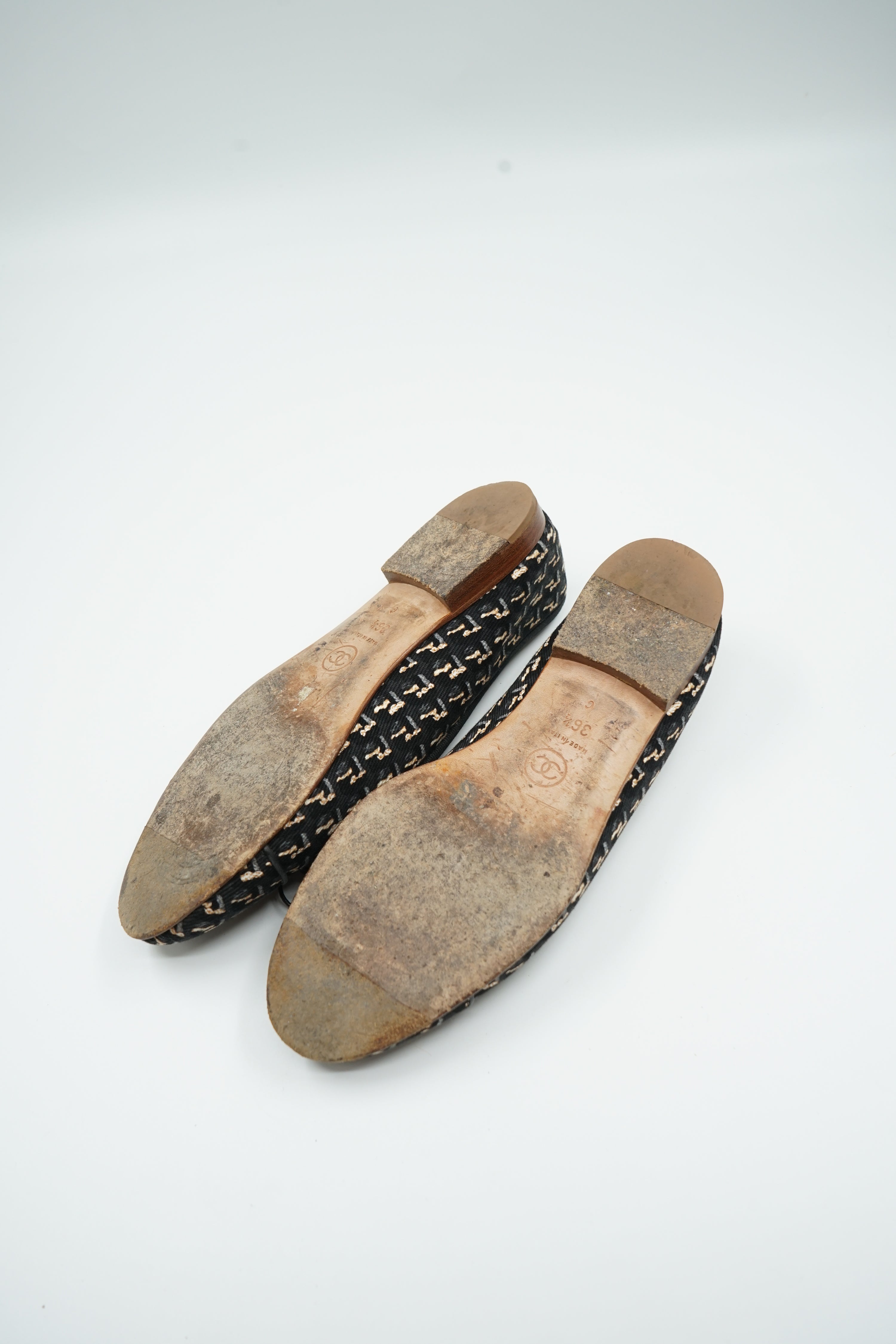 Chanel Ballet Flats Canvas