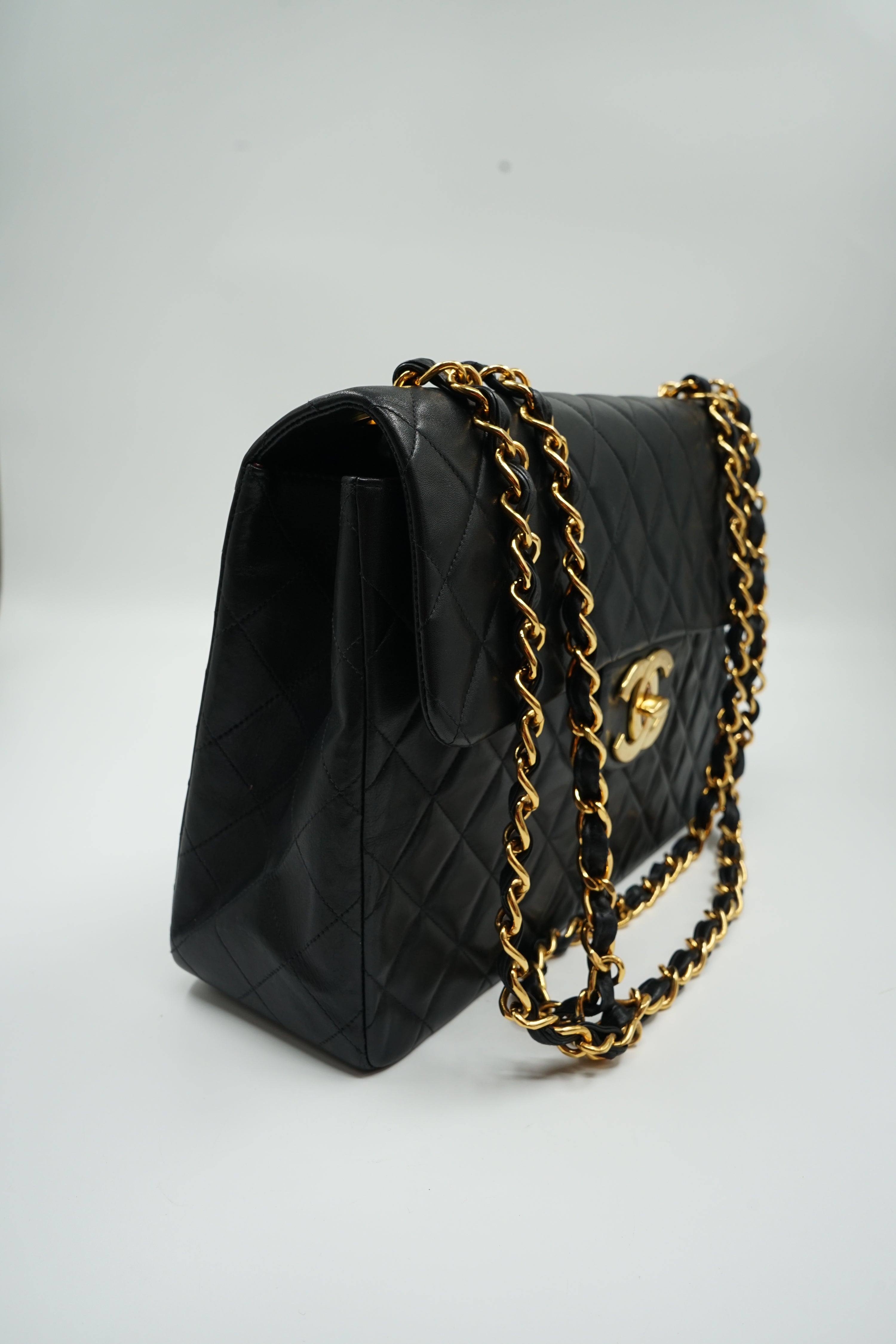 Chanel Maxi Jumbo Single Flap Bag