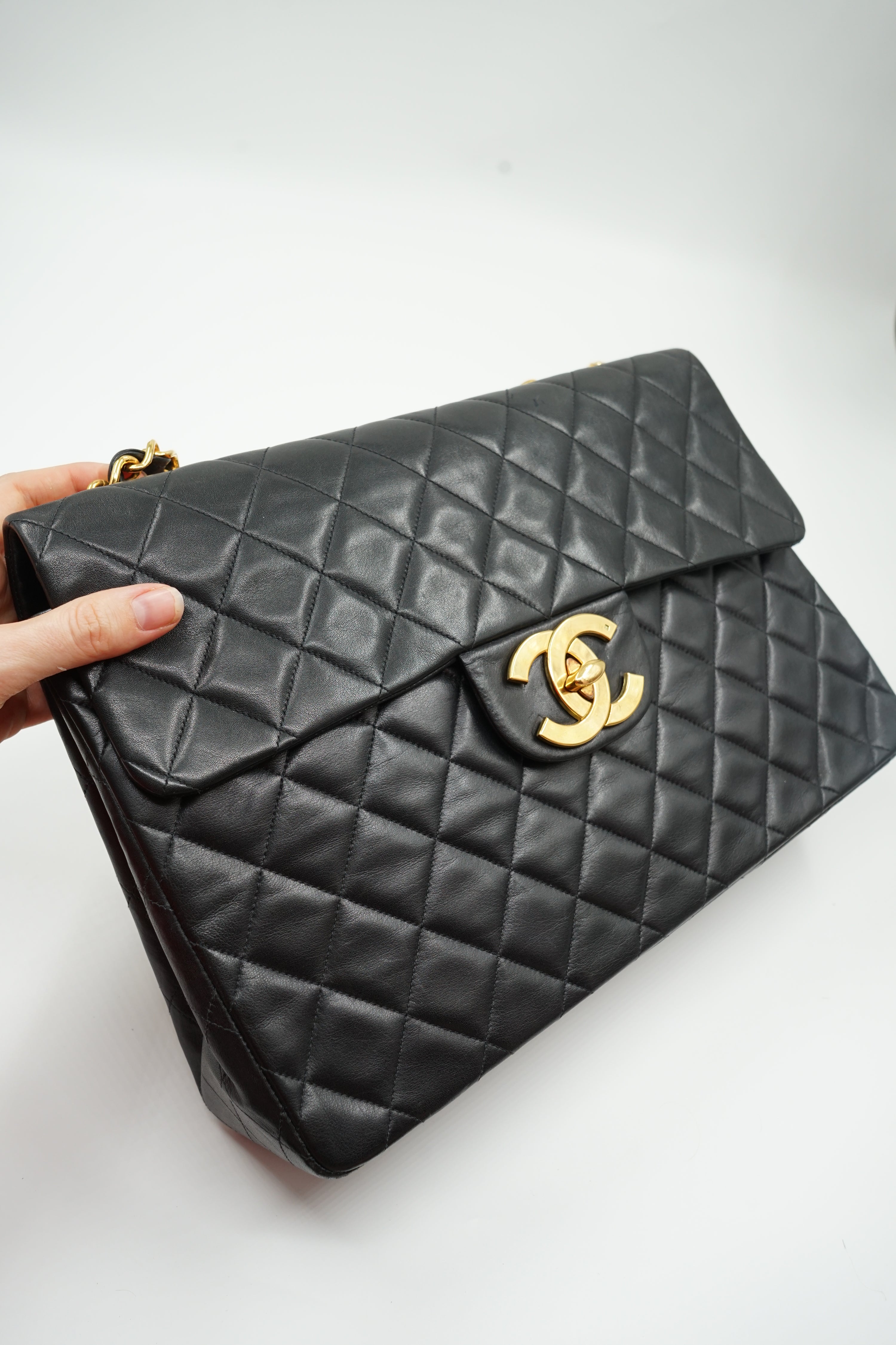 Chanel Maxi Jumbo Single Flap Bag