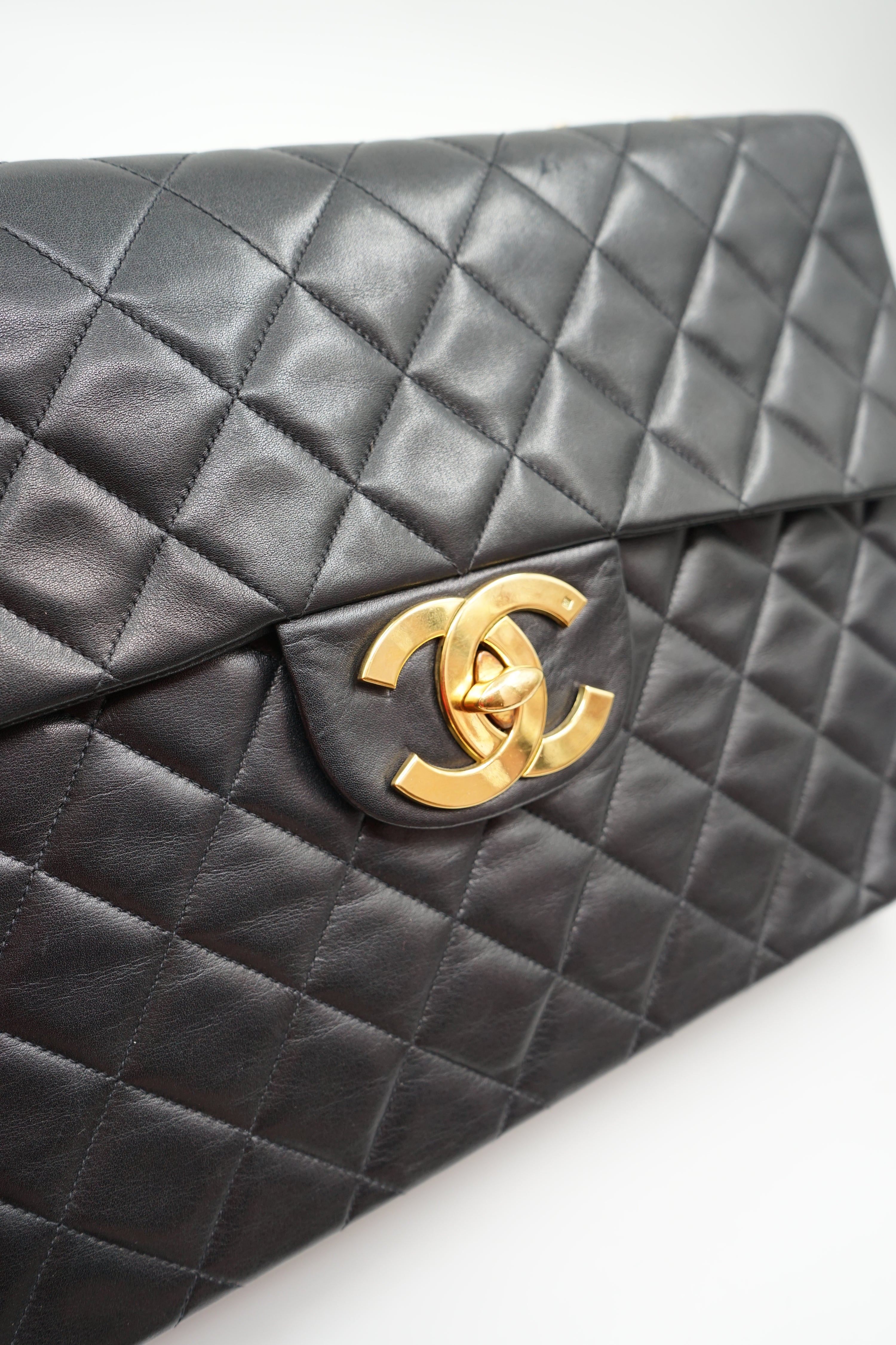 Chanel Maxi Jumbo Single Flap Bag