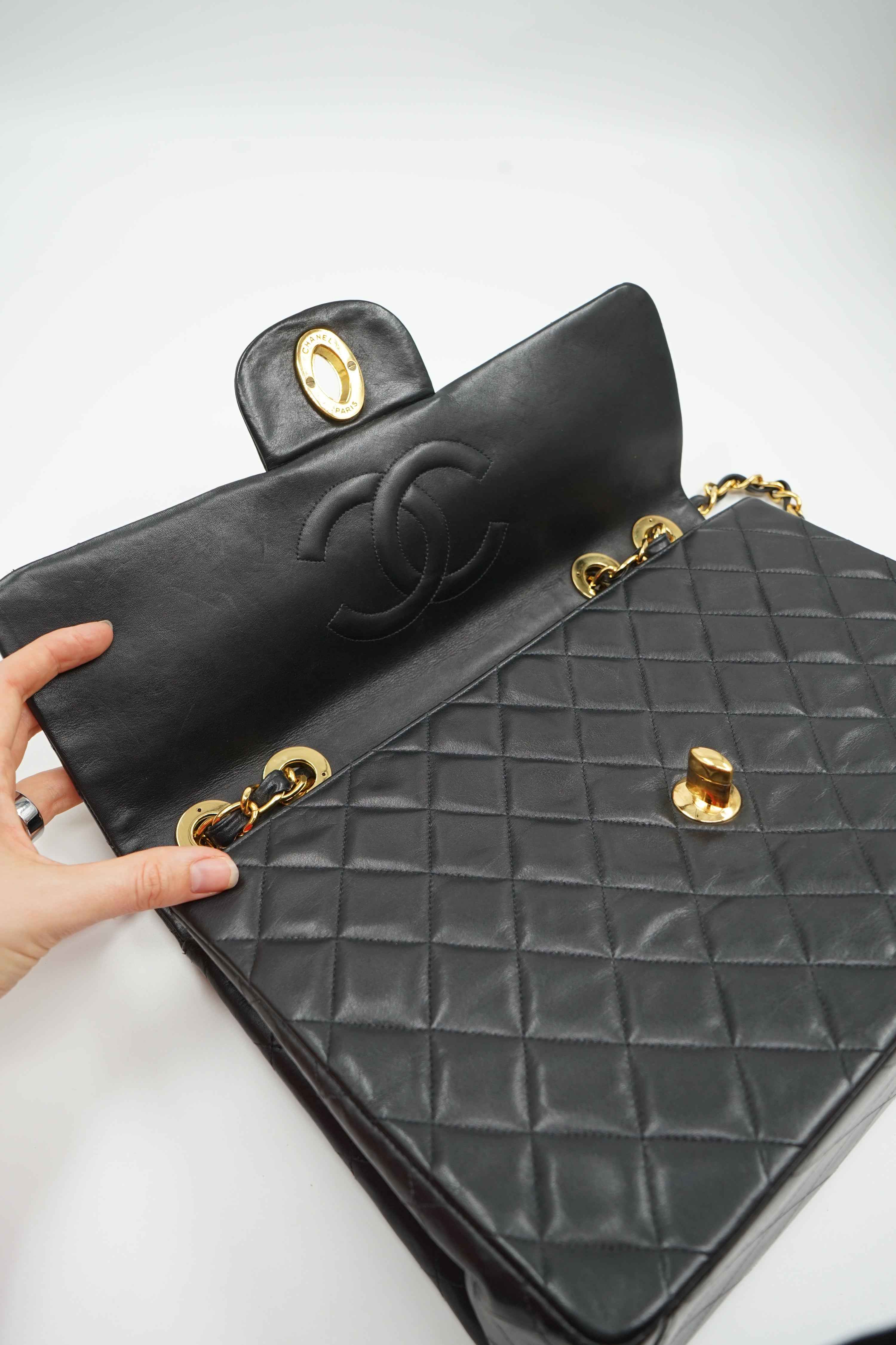 Chanel Maxi Jumbo Single Flap Bag