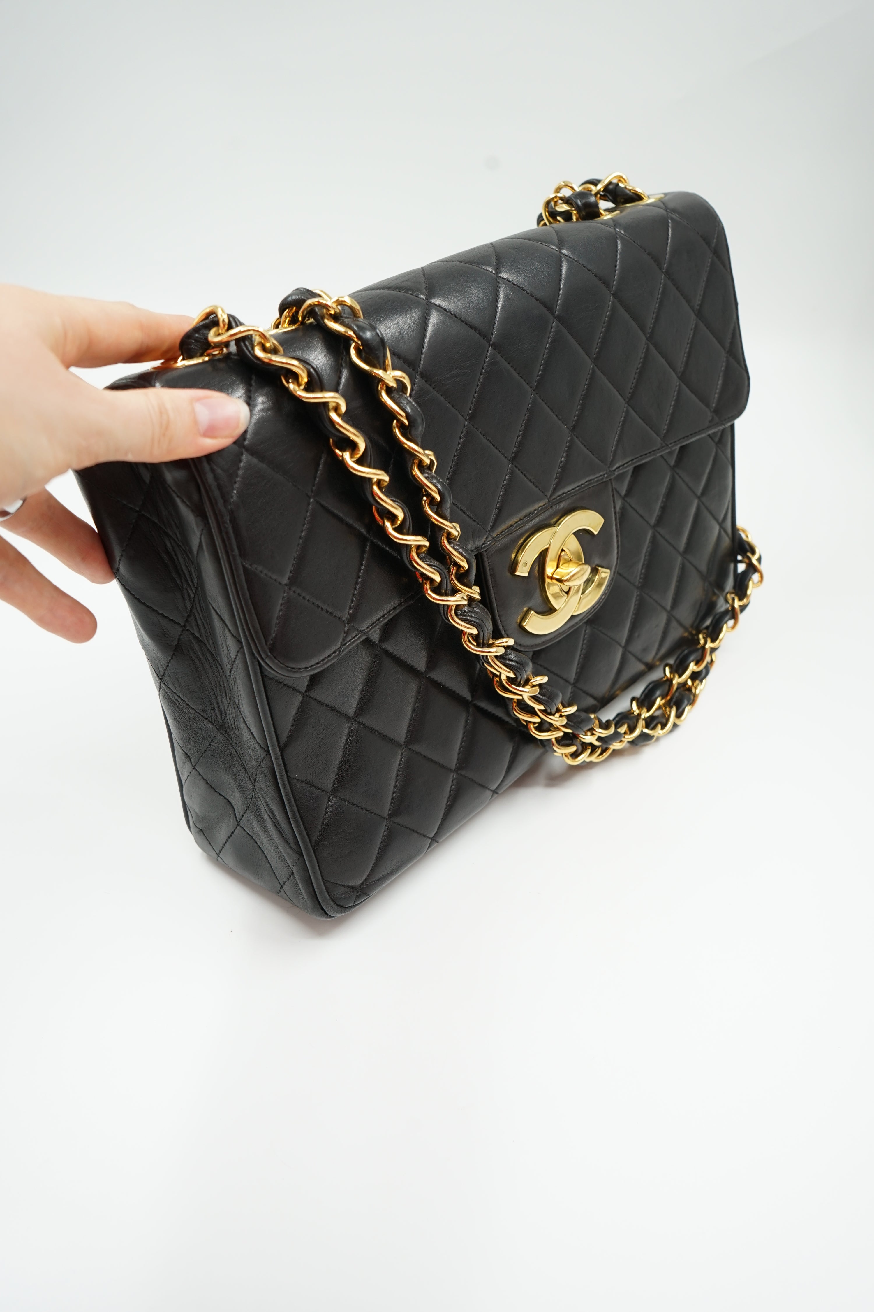 Chanel Maxi Jumbo Single Flap Bag