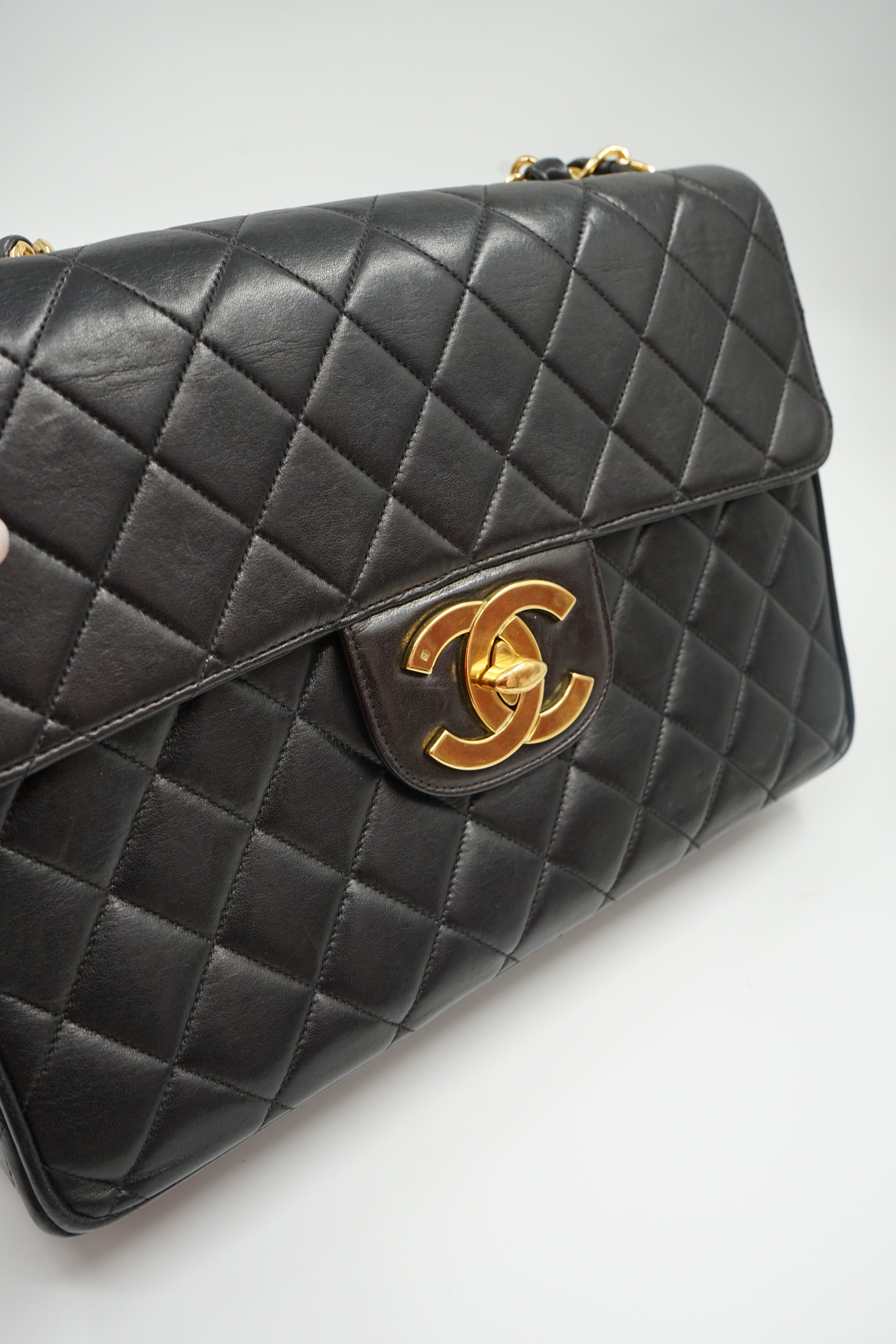 Chanel Maxi Jumbo Single Flap Bag