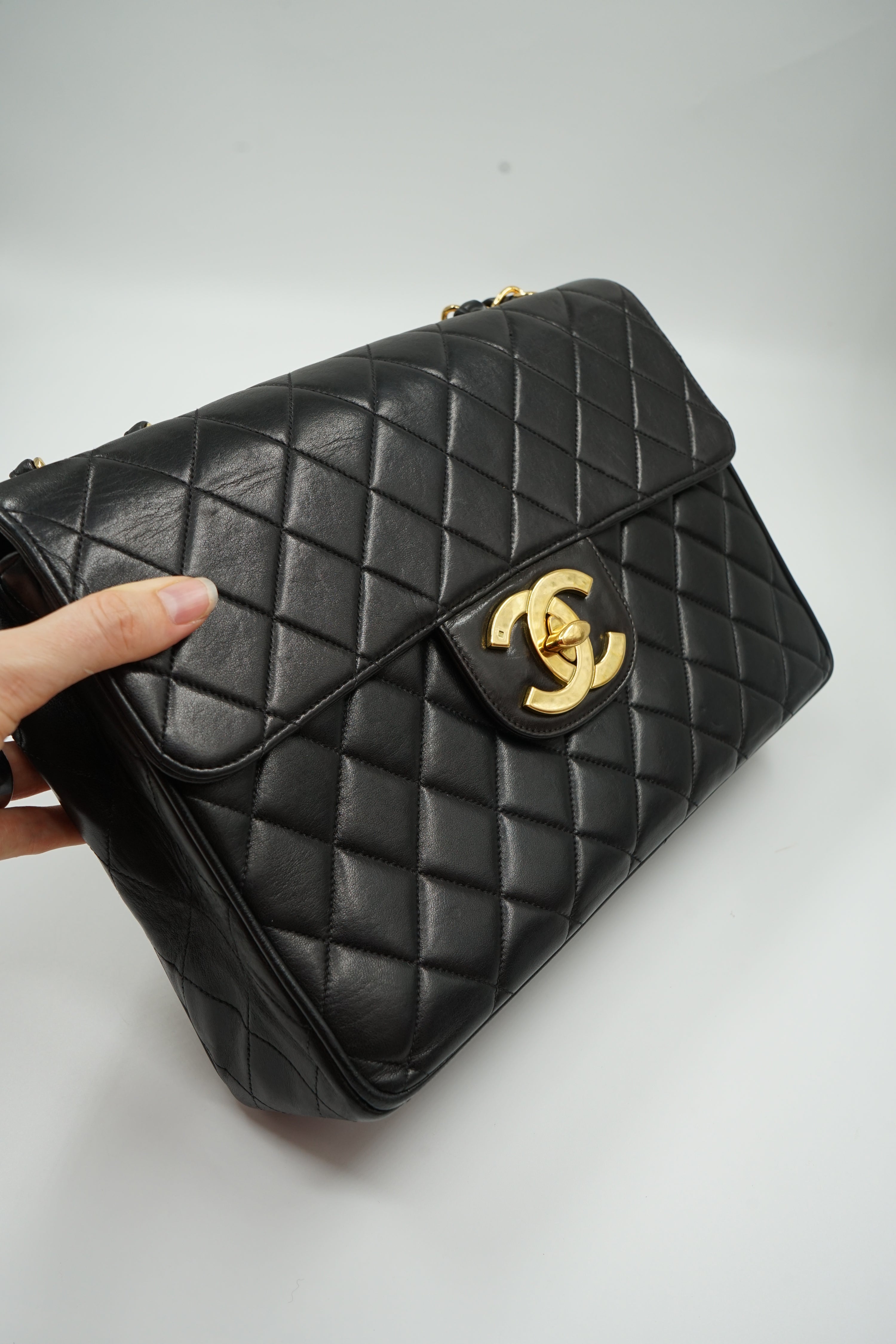 Chanel Maxi Jumbo Single Flap Bag