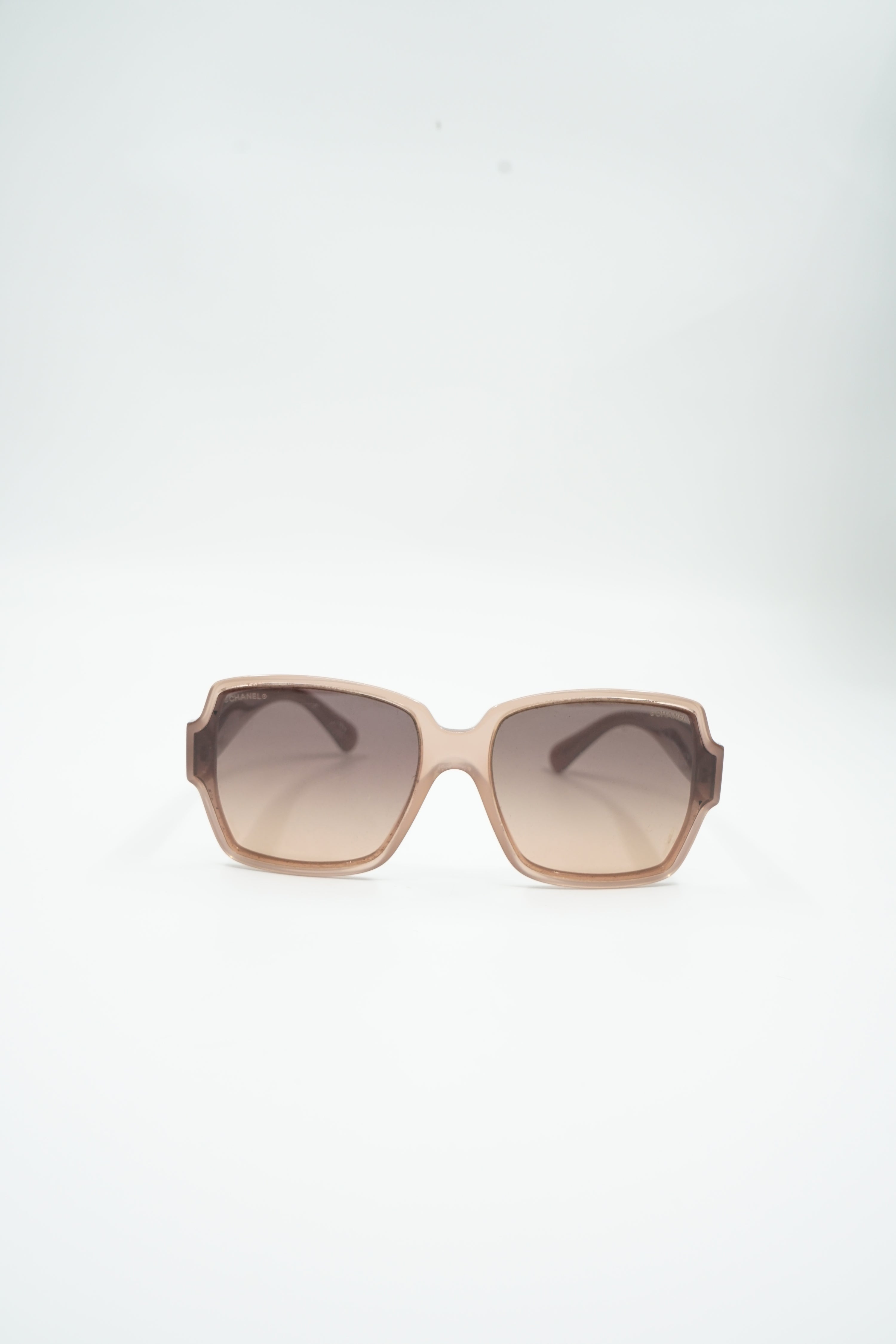 Chanel Pink Logo Sunglasses