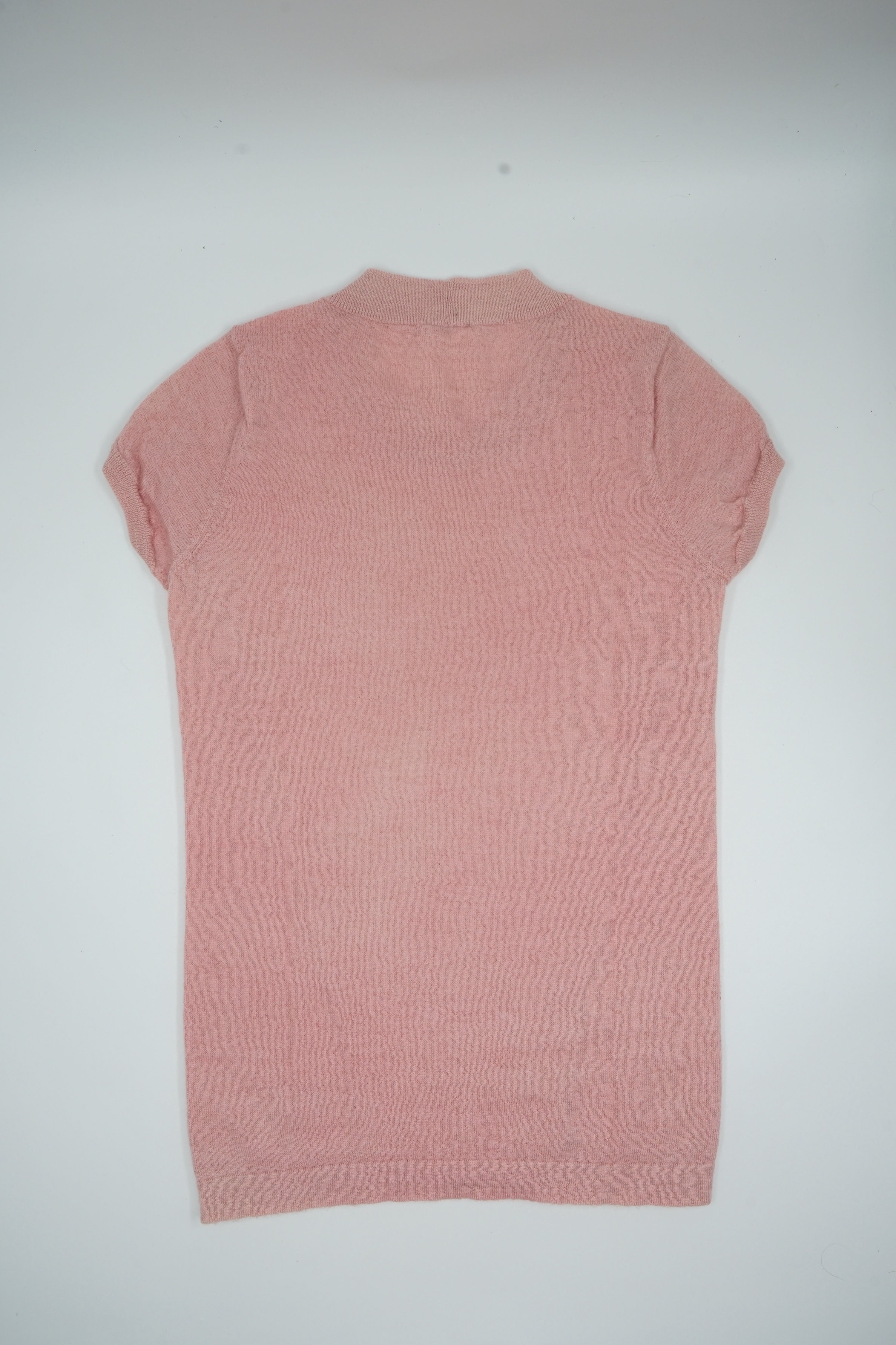 Chanel 2003 Casmere Pink Knit Tee
