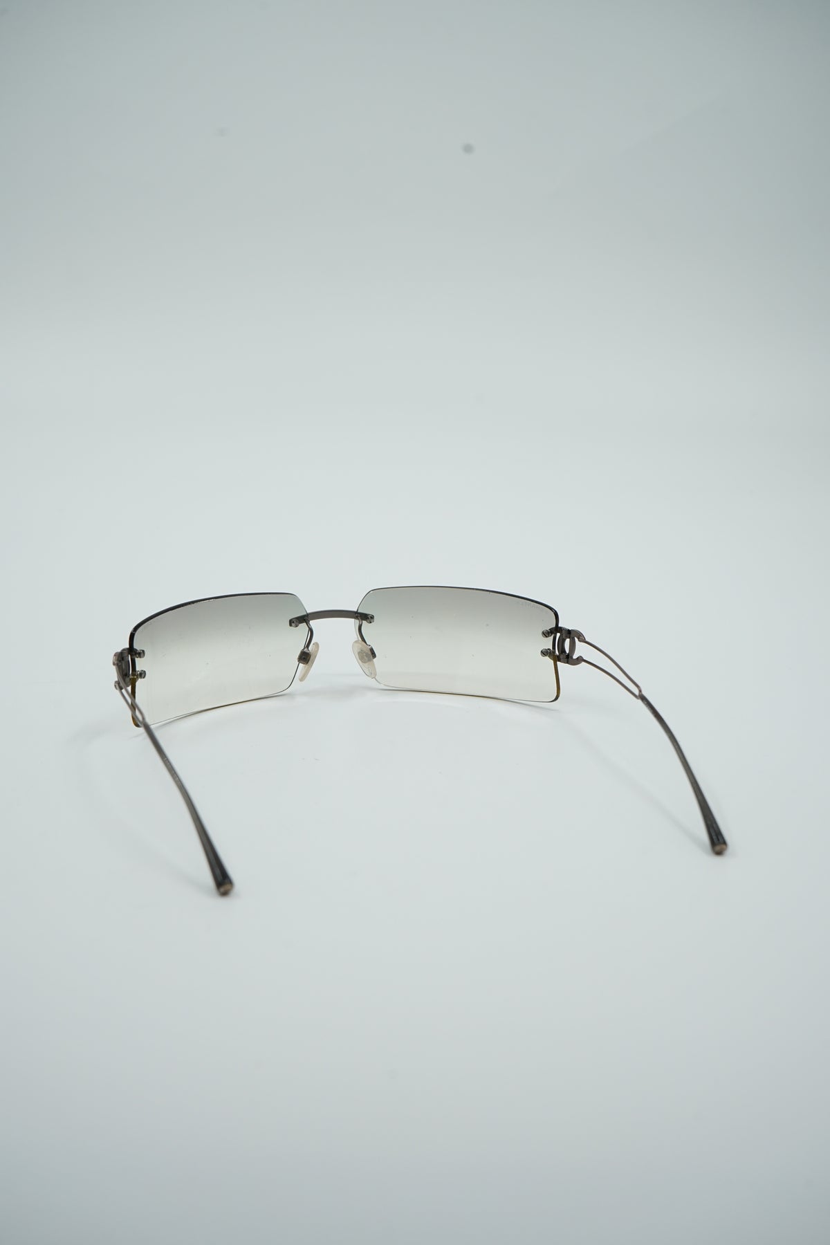 Chanel Transparent Logo Sunglasses
