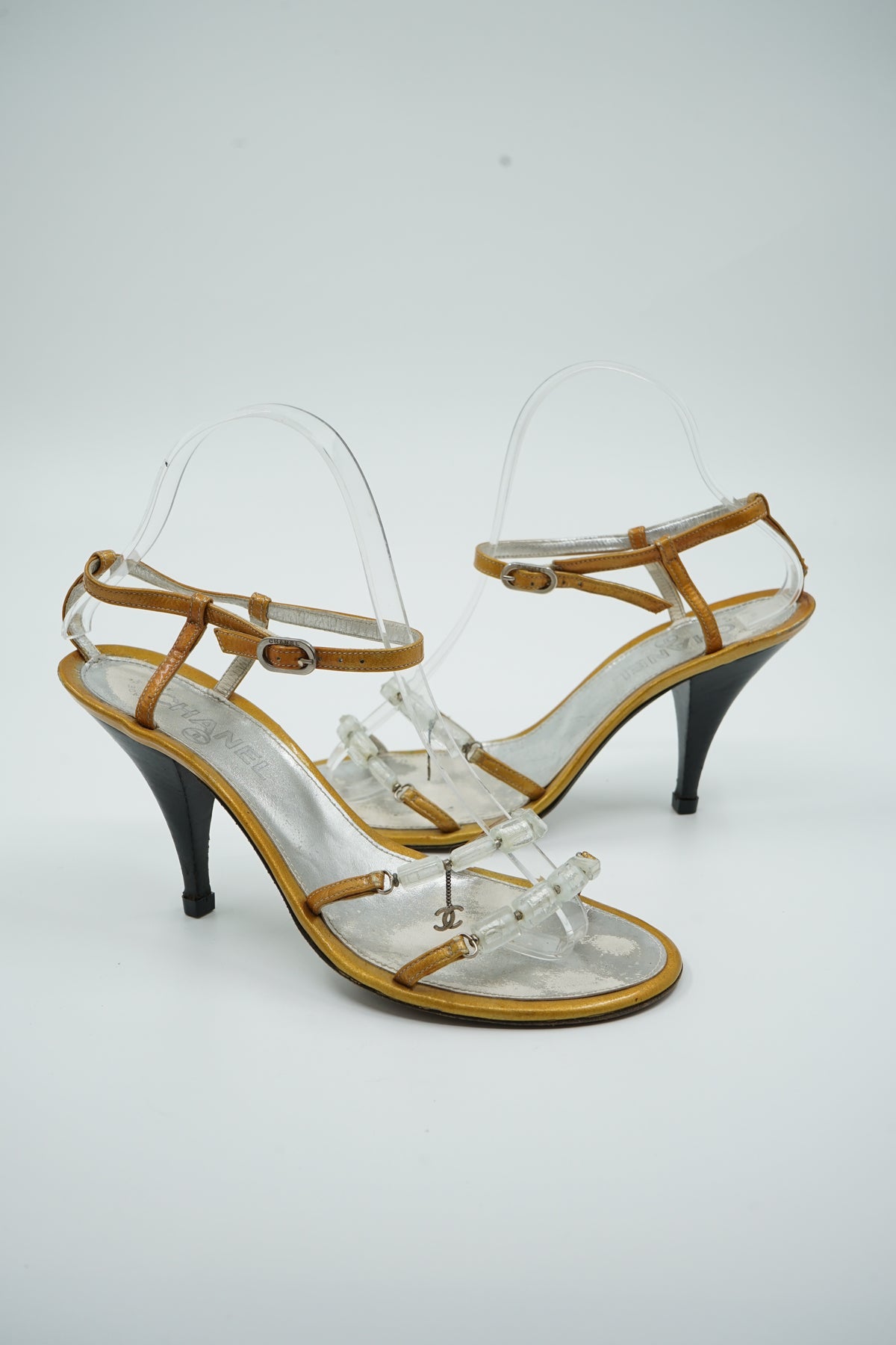 Chanel Ice Cube CC Charm Heels