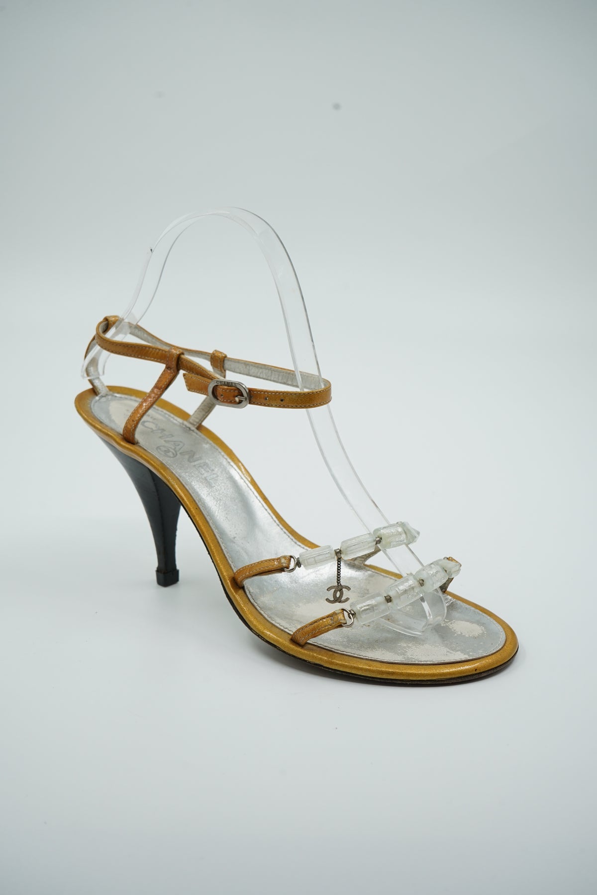 Chanel Ice Cube CC Charm Heels