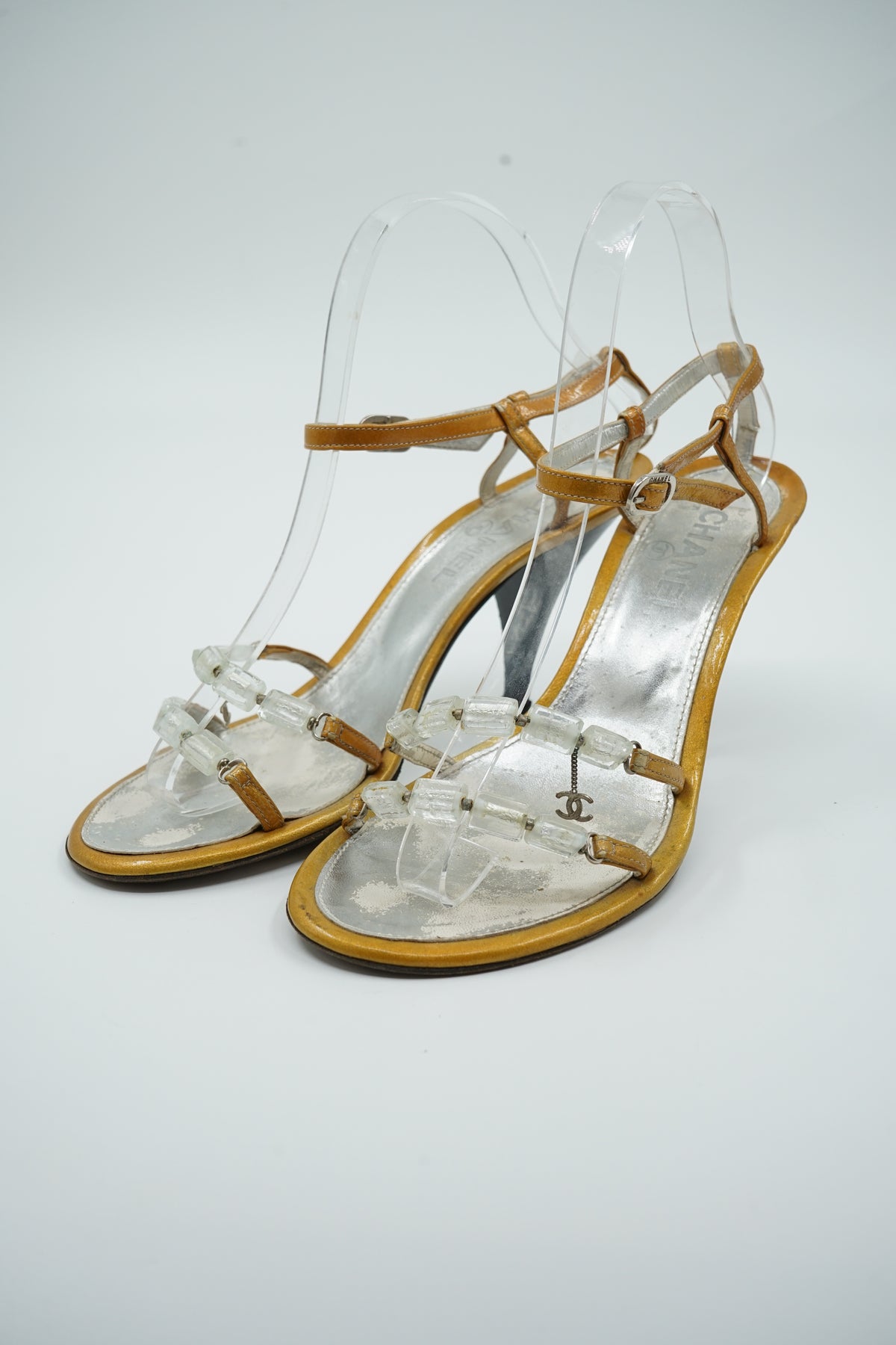 Chanel Ice Cube CC Charm Heels