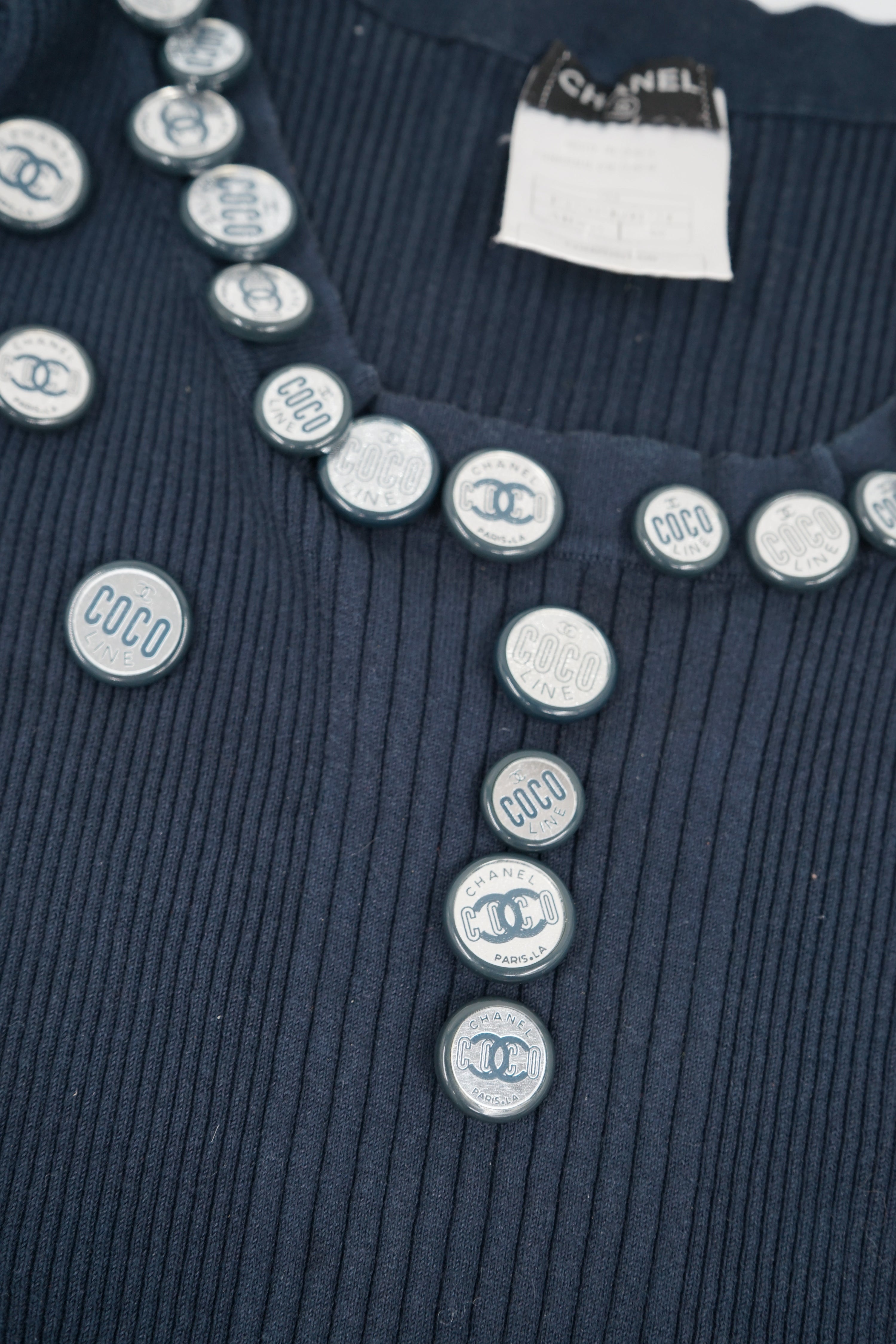 Chanel Cruise 2007 Paris- Los Angeles Badge Runway Shirt