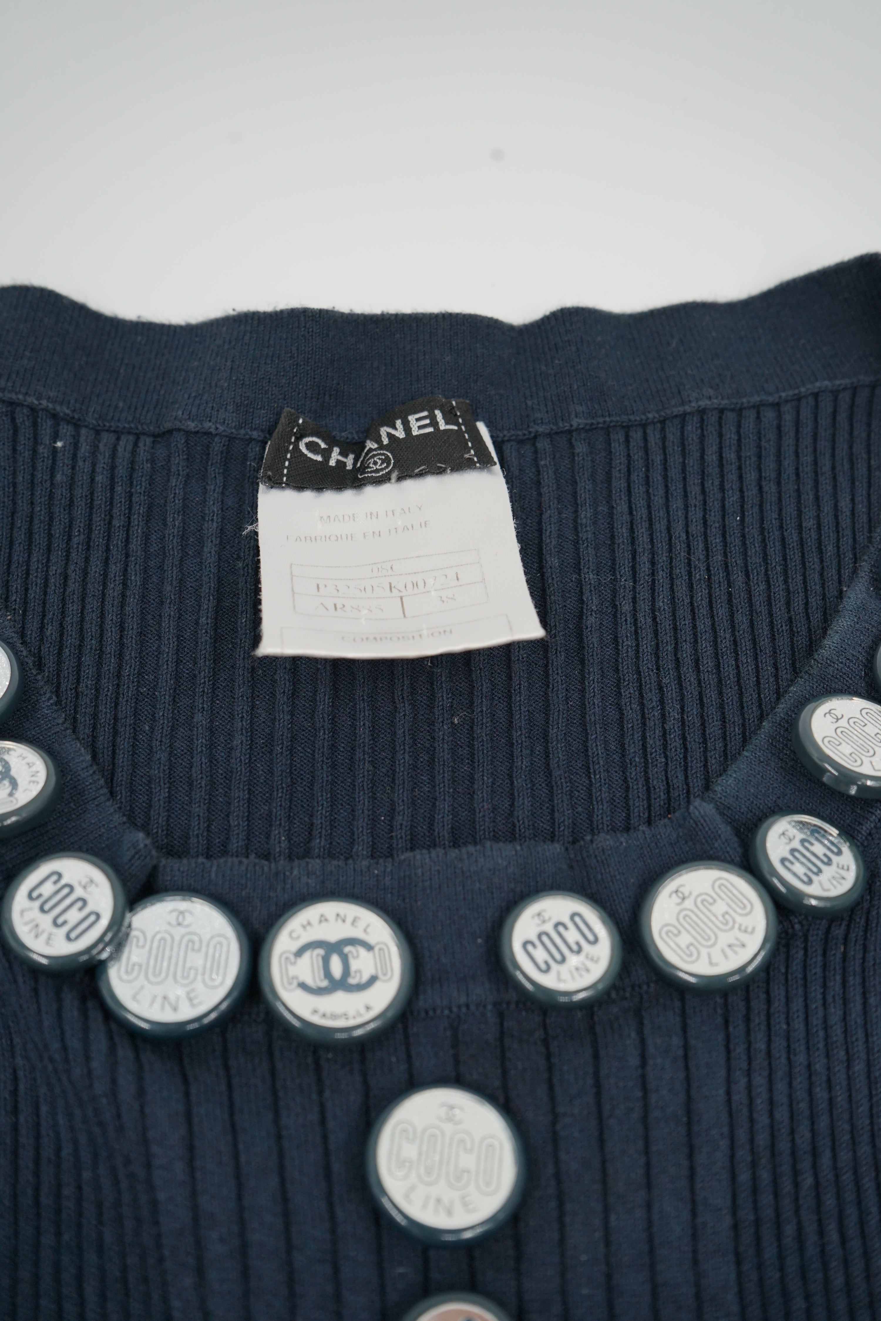 Chanel Cruise 2007 Paris- Los Angeles Badge Runway Shirt