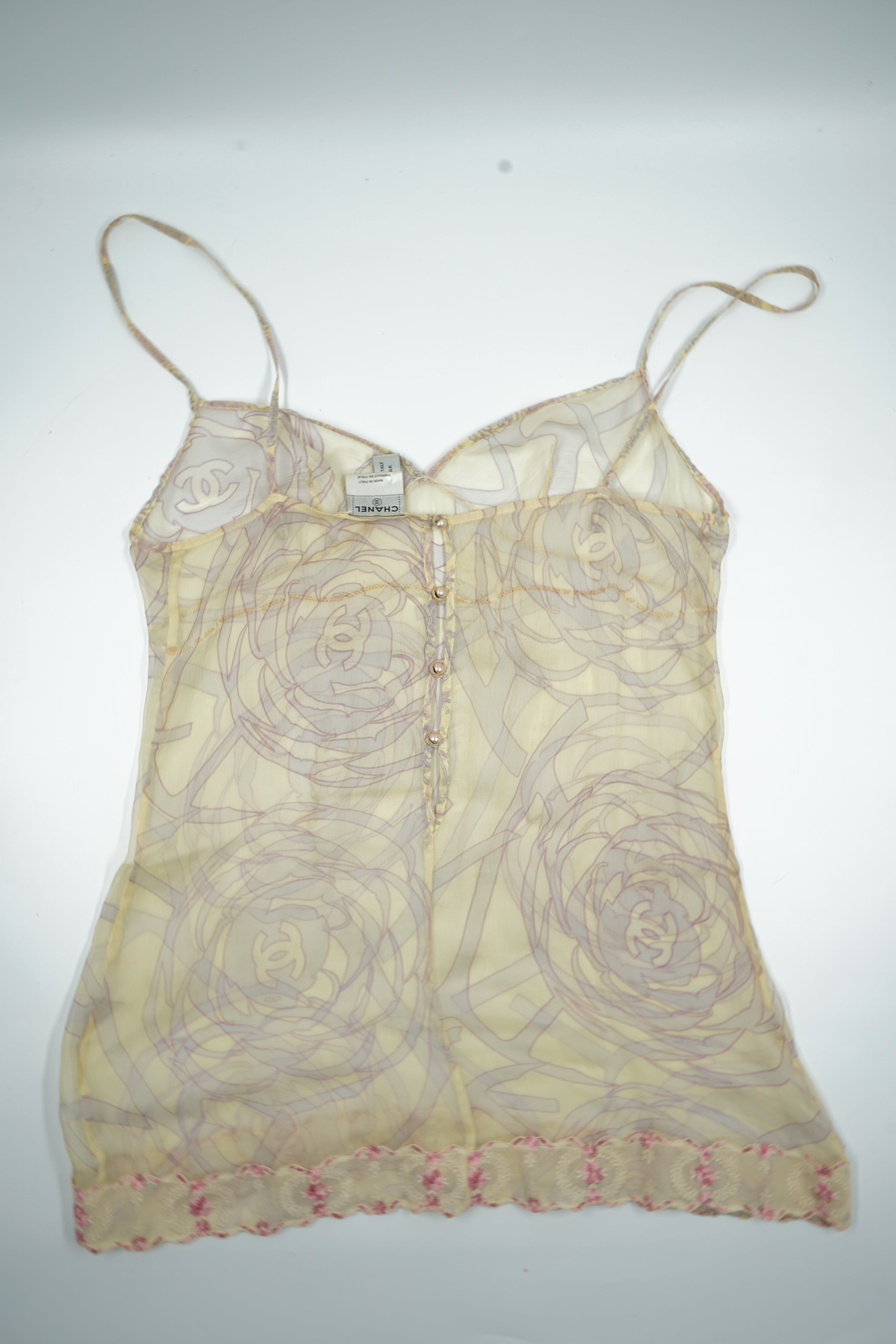Chanel Silk Lace 2003 Camisole