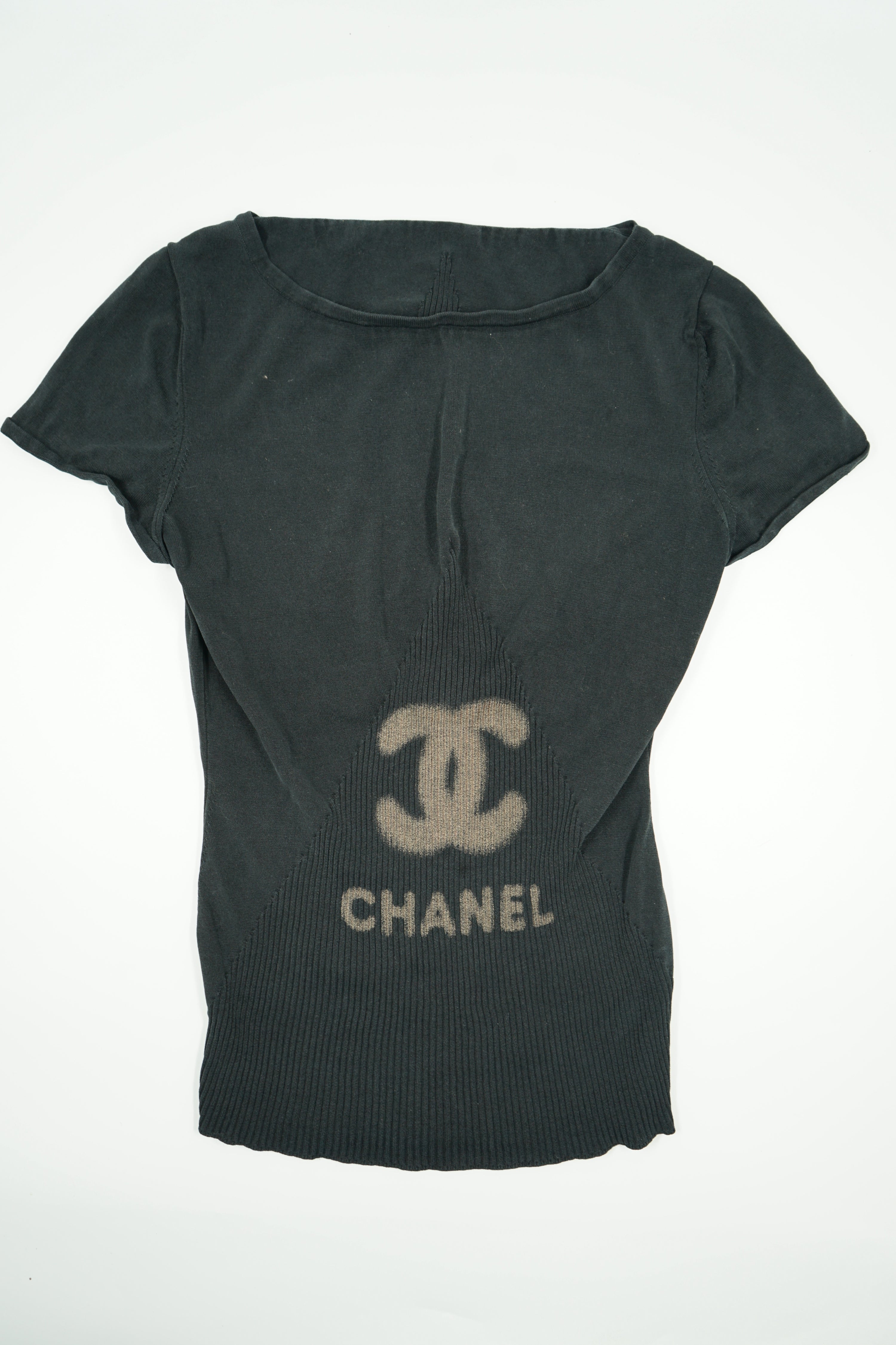 Chanel Spring 2011 Grafitti Tee Black