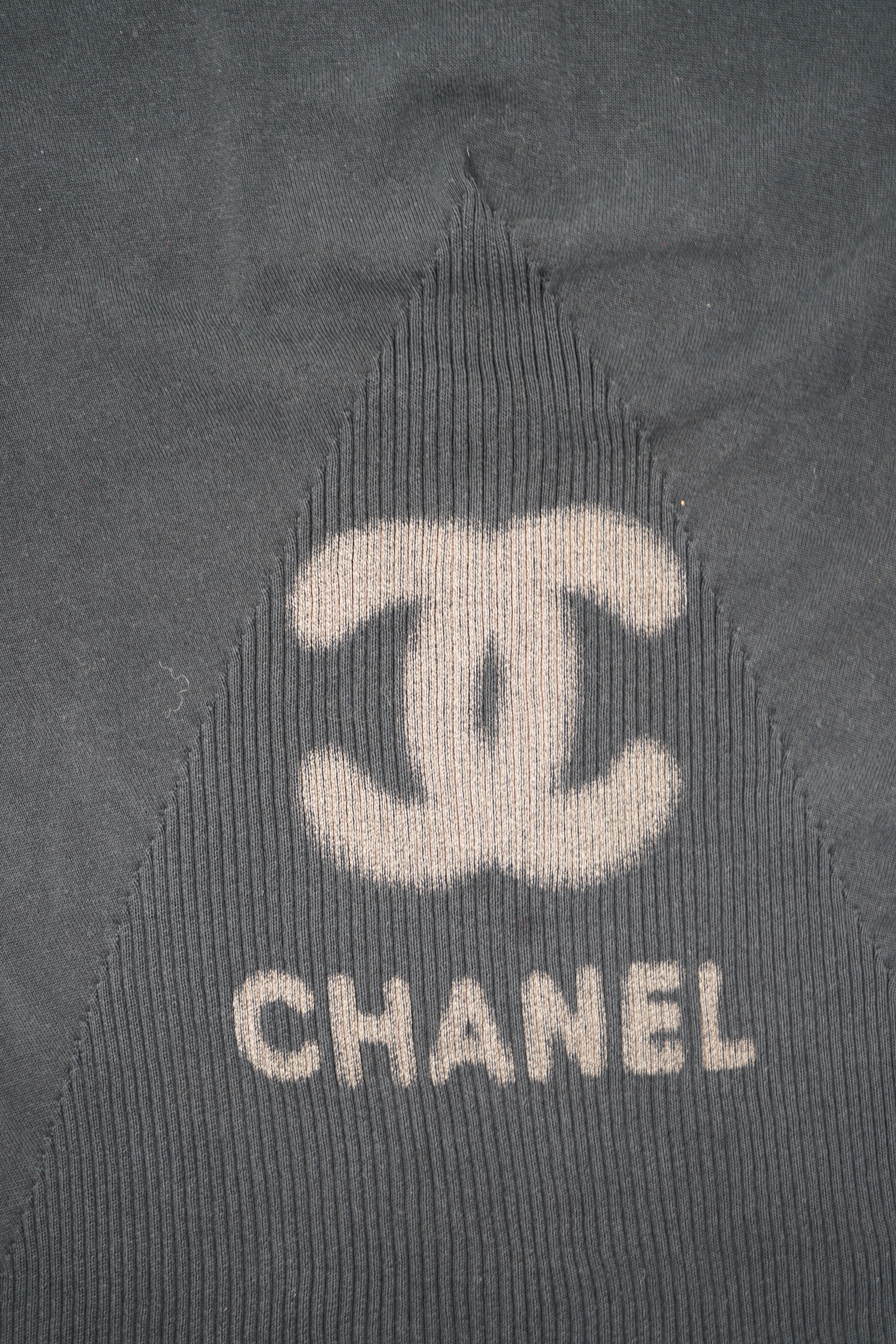 Chanel Spring 2011 Grafitti Tee Black