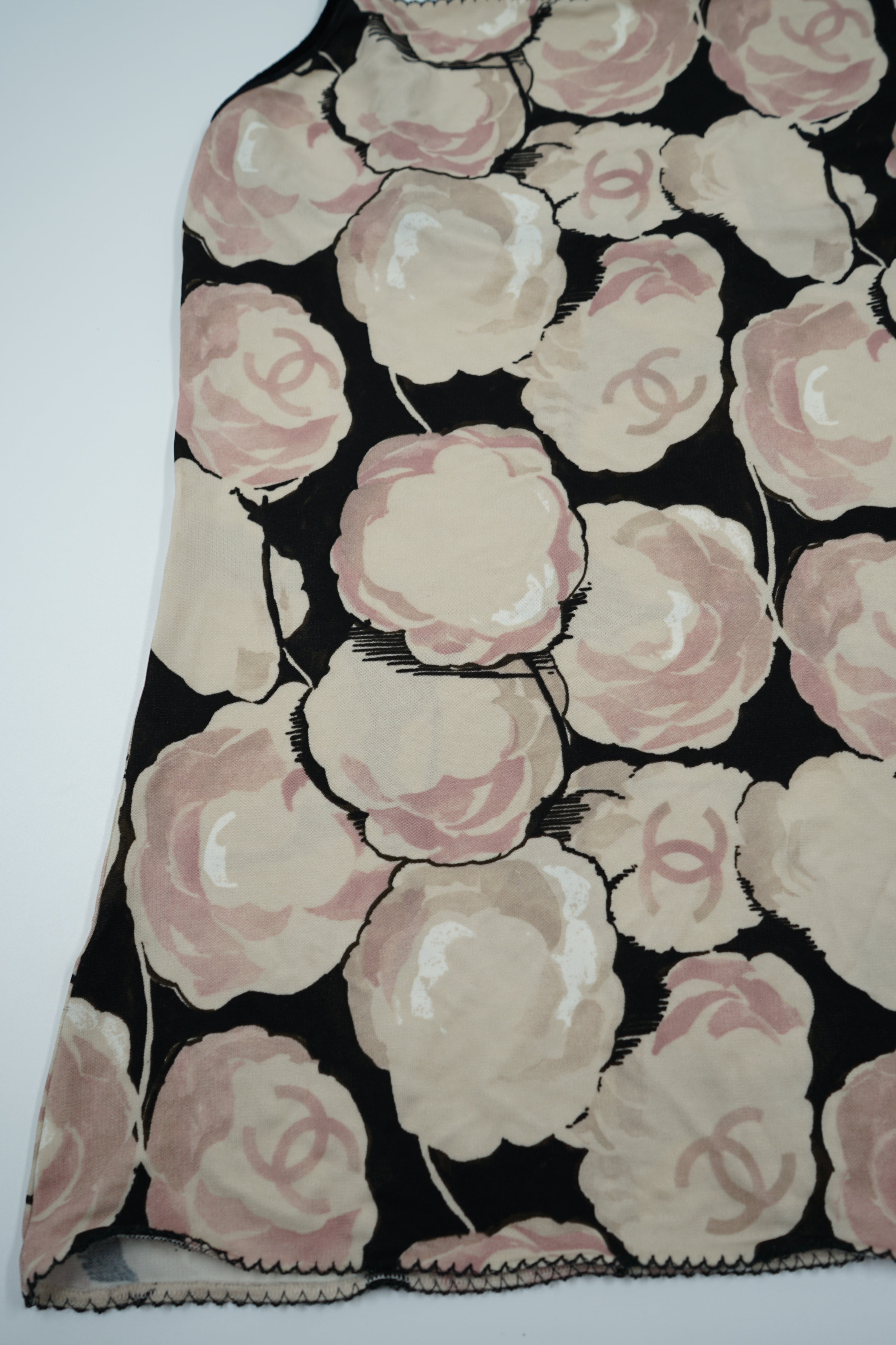Chanel 2004 Floral Print Tank Top
