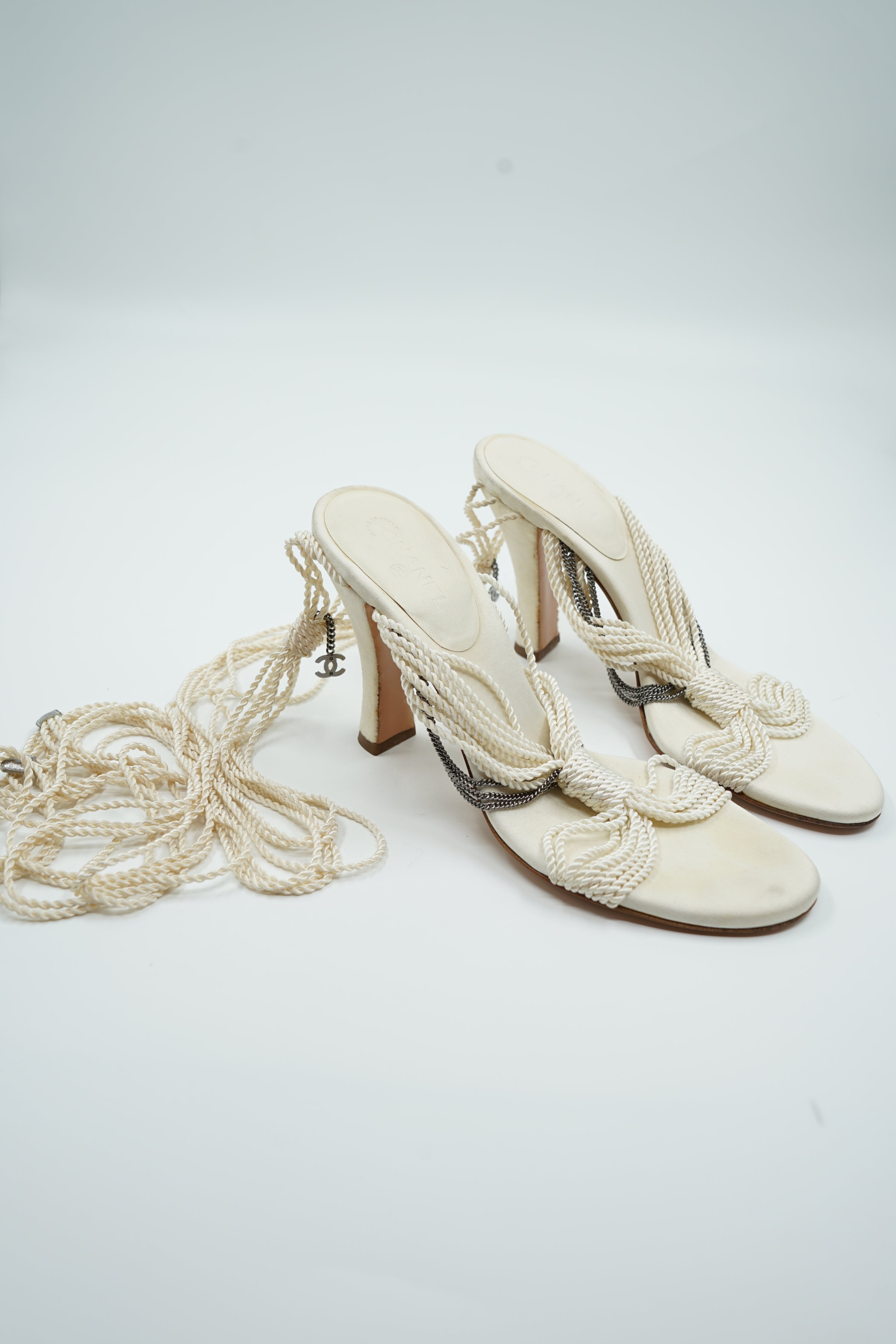 Chanel Robe Chain Heels