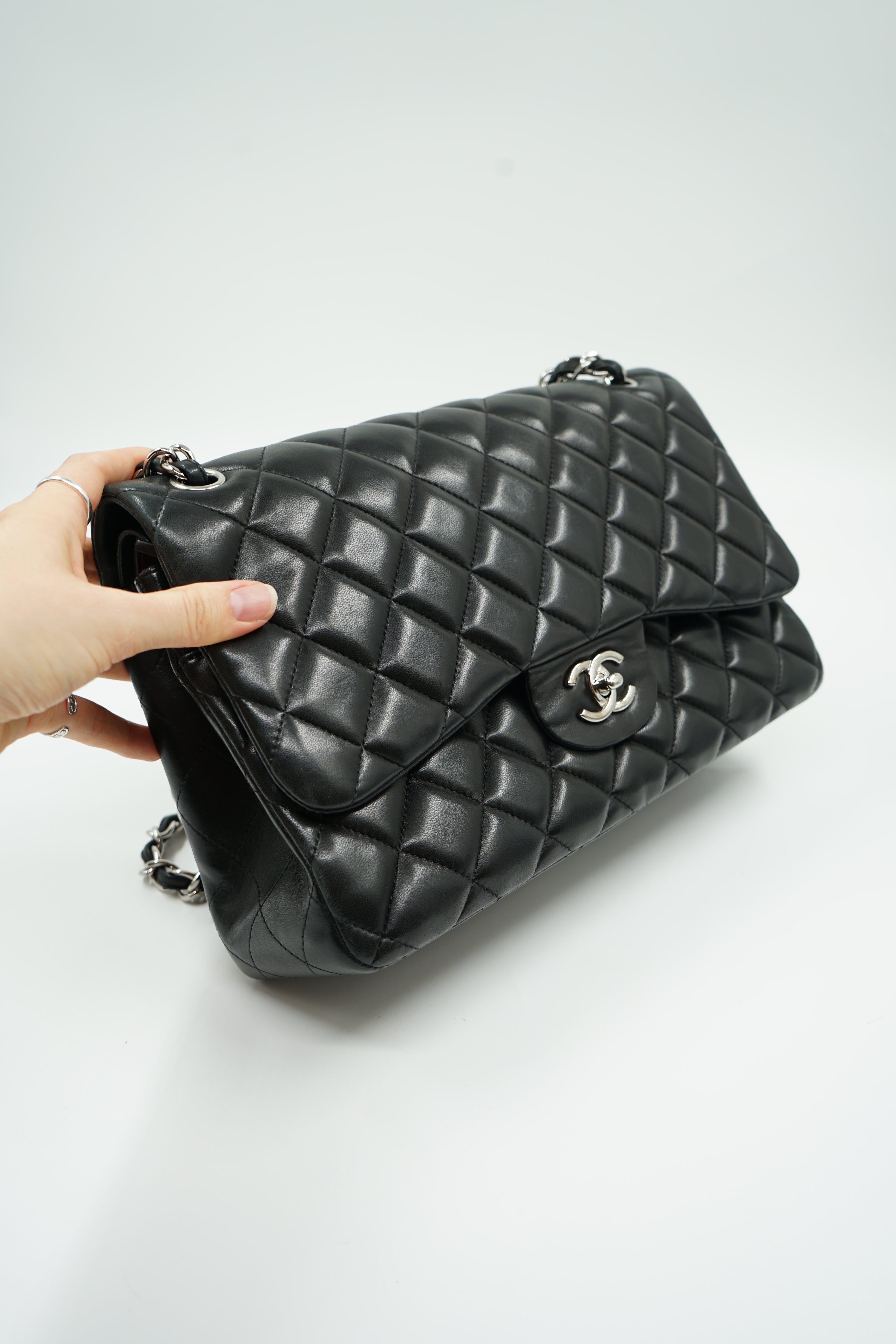 Chanel Jumbo Double Flap Bag Black