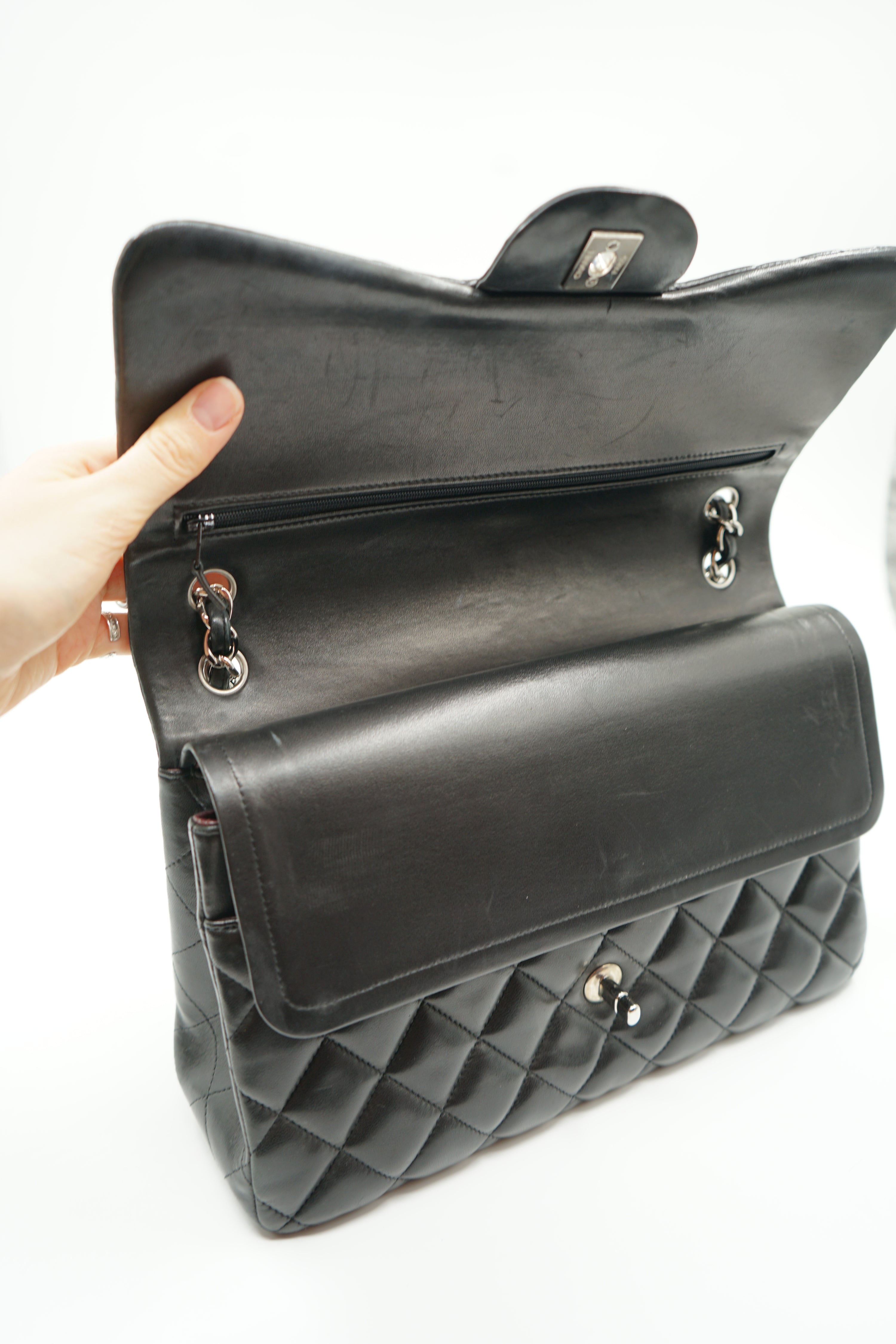 Chanel Jumbo Double Flap Bag Black