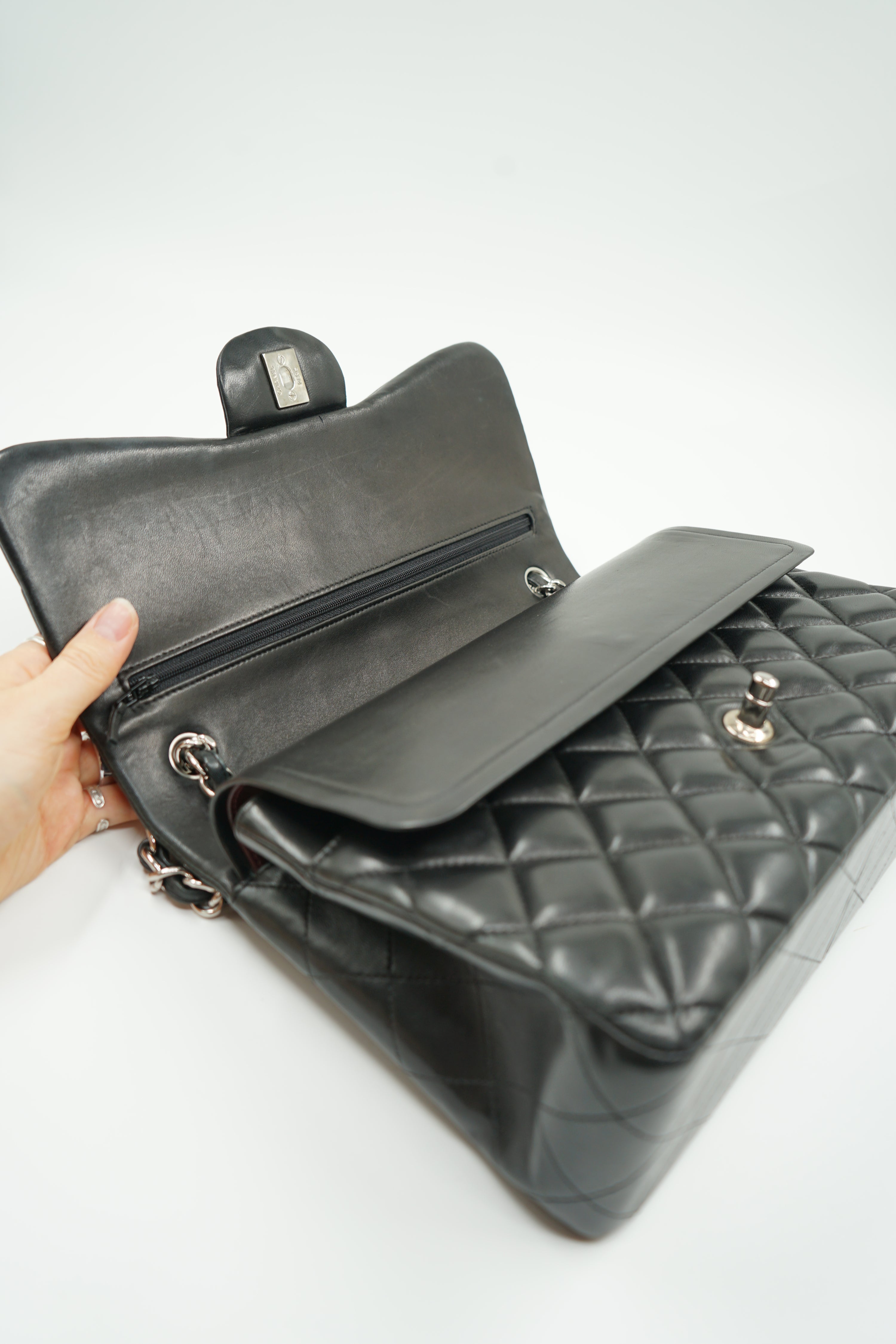 Chanel Jumbo Double Flap Bag Black