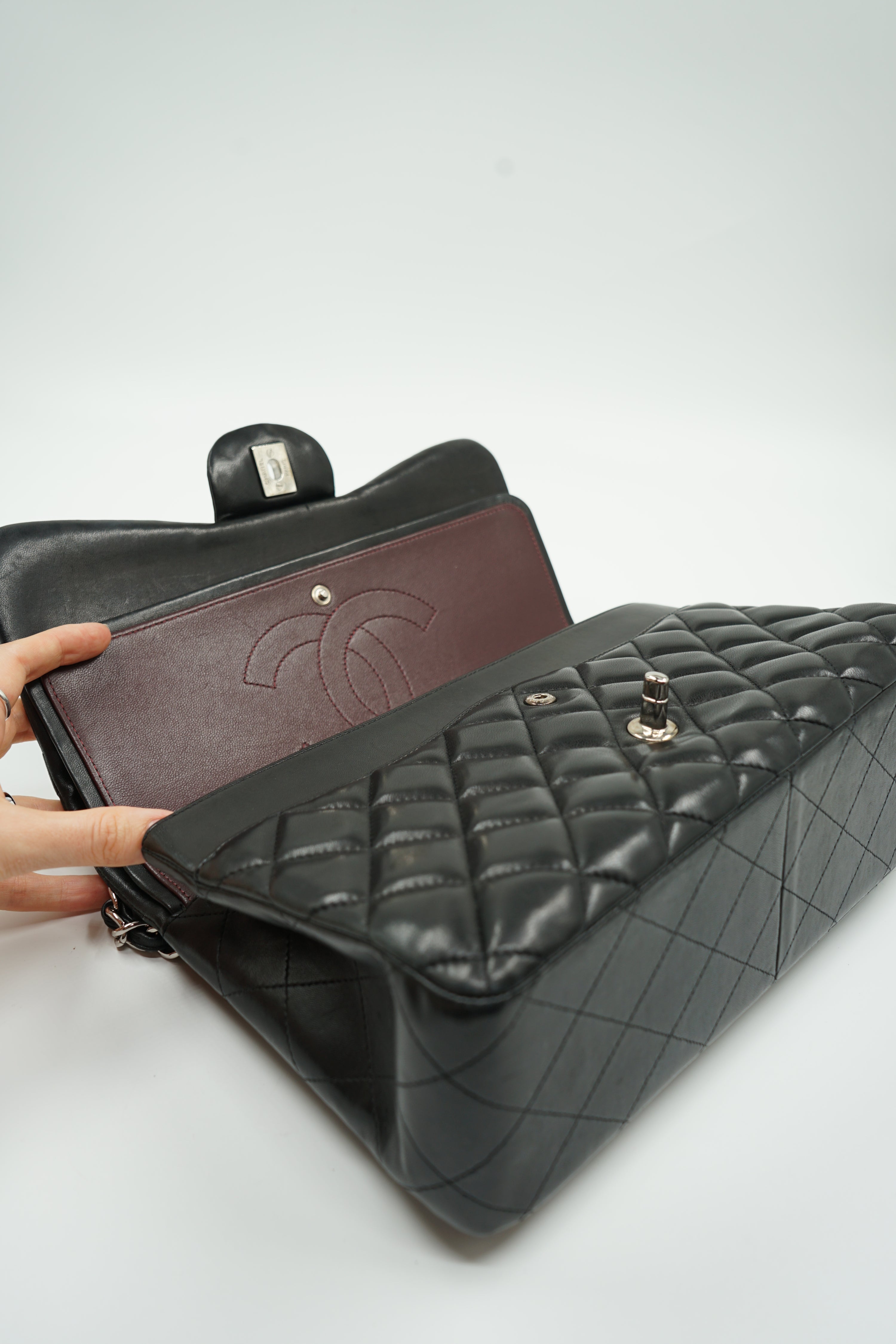 Chanel Jumbo Double Flap Bag Black